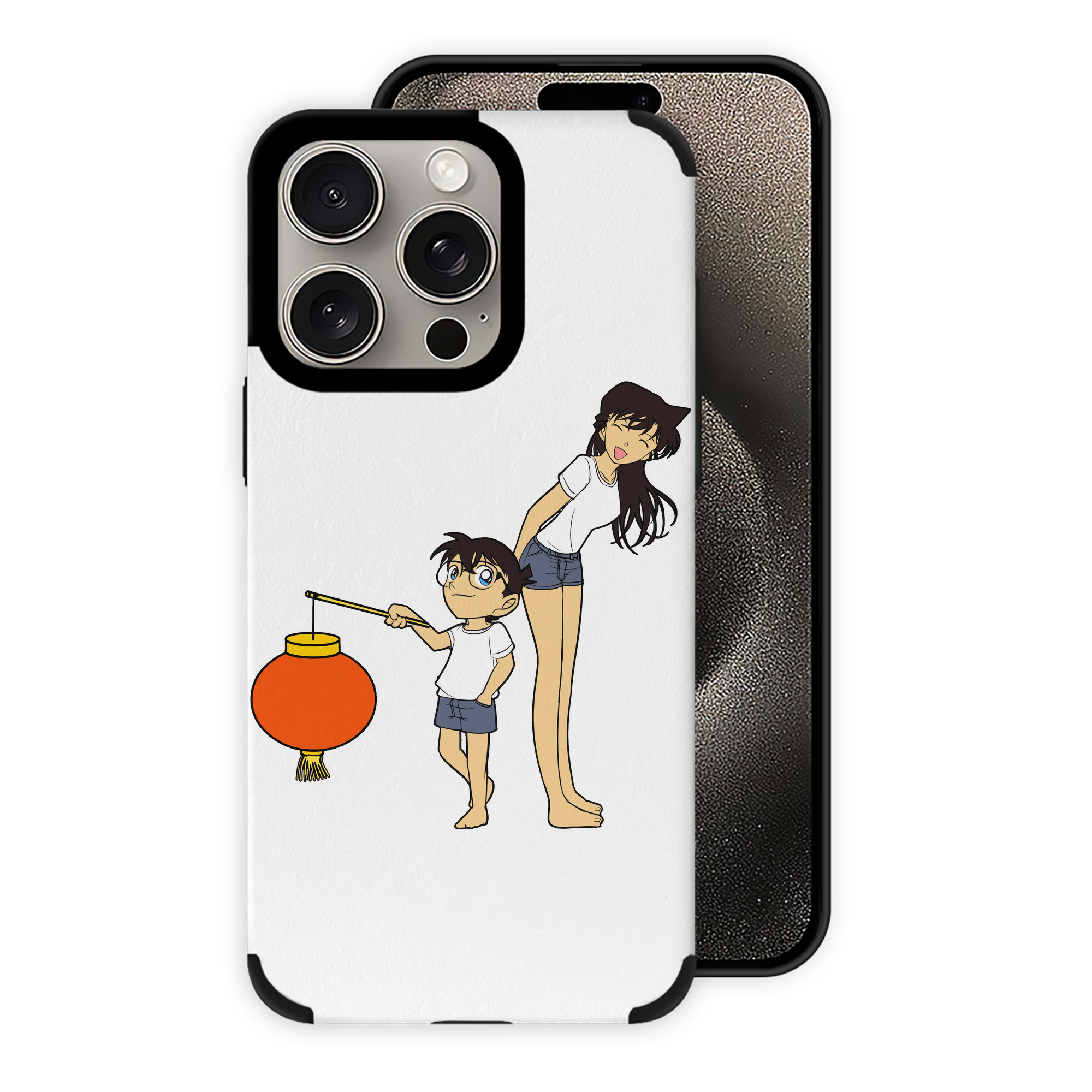 （画像用） 名探偵コナン 毛利 蘭 もうり らん、モーリ ラン Detective Conan Rachel Moore 【iPhone15ProMax対応】 PUレザー スマホケース 耐衝撃＆黄変防止