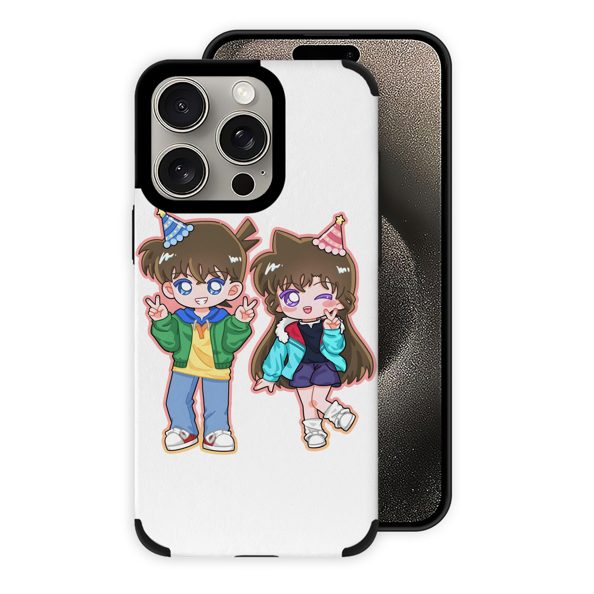 （画像用） 名探偵コナン 毛利 蘭 もうり らん、モーリ ラン Detective Conan Rachel Moore 【iPhone15ProMax対応】 PUレザー スマホケース 耐衝撃＆黄変防止