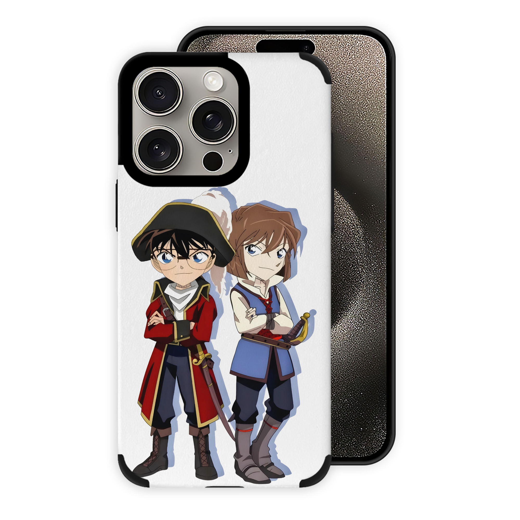 （画像用） 名探偵コナン 灰原 哀 はいばら あい Detective Conan Anita Hailey、Vi Graythorn Haibara Ai 【iPhone15ProMax対応】 PUレザー スマホケース 耐衝撃＆黄変防止