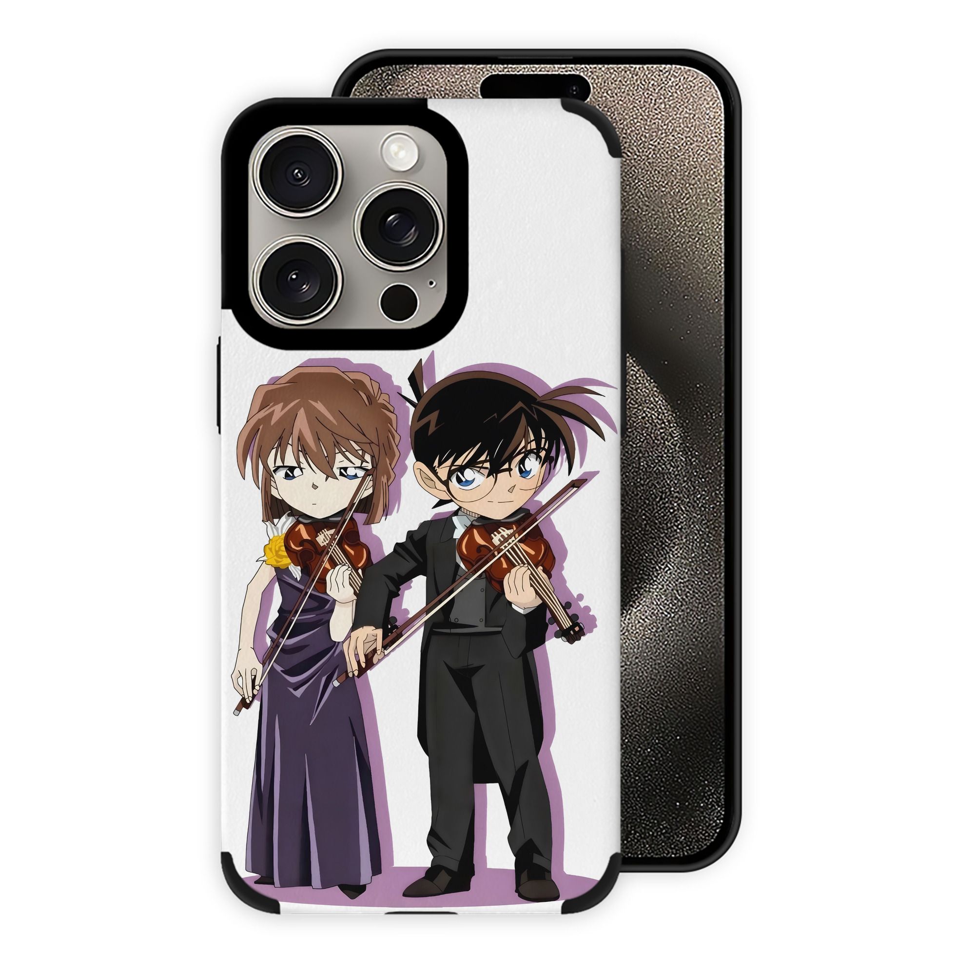 （画像用） 名探偵コナン 灰原 哀 はいばら あい Detective Conan Anita Hailey、Vi Graythorn Haibara Ai 【iPhone15ProMax対応】 PUレザー スマホケース 耐衝撃＆黄変防止