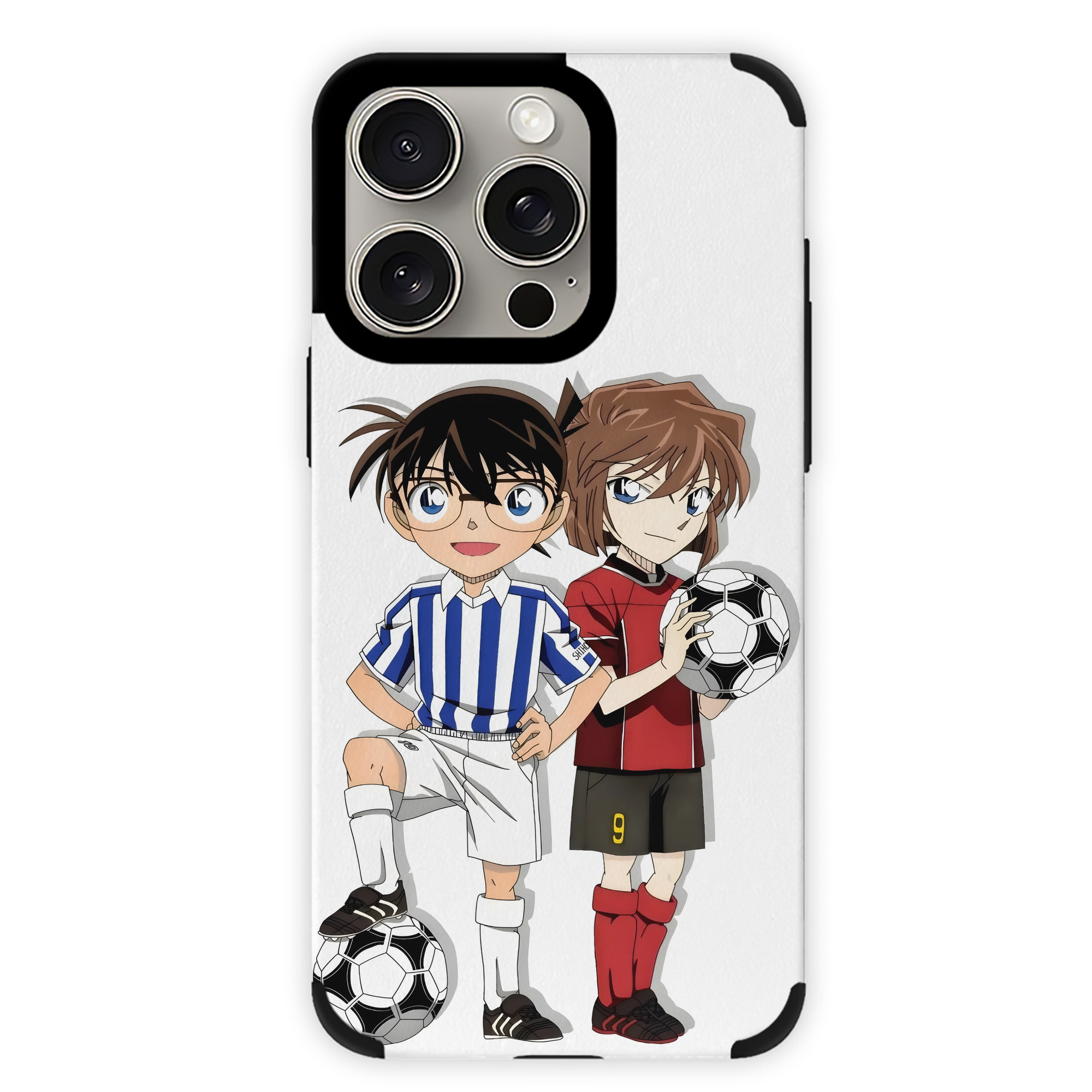 （画像用） 名探偵コナン 灰原 哀 はいばら あい Detective Conan Anita Hailey、Vi Graythorn Haibara Ai 【iPhone15ProMax対応】 PUレザー スマホケース 耐衝撃＆黄変防止