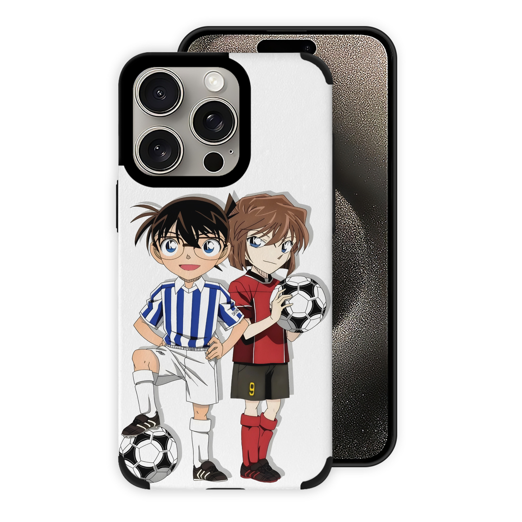 （画像用） 名探偵コナン 灰原 哀 はいばら あい Detective Conan Anita Hailey、Vi Graythorn Haibara Ai 【iPhone15ProMax対応】 PUレザー スマホケース 耐衝撃＆黄変防止