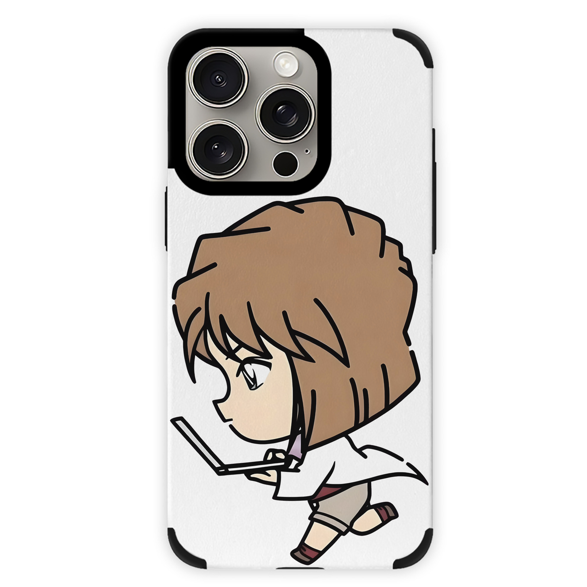 （画像用） 名探偵コナン 灰原 哀 はいばら あい Detective Conan Anita Hailey、Vi Graythorn Haibara Ai 【iPhone15ProMax対応】 PUレザー スマホケース 耐衝撃＆黄変防止