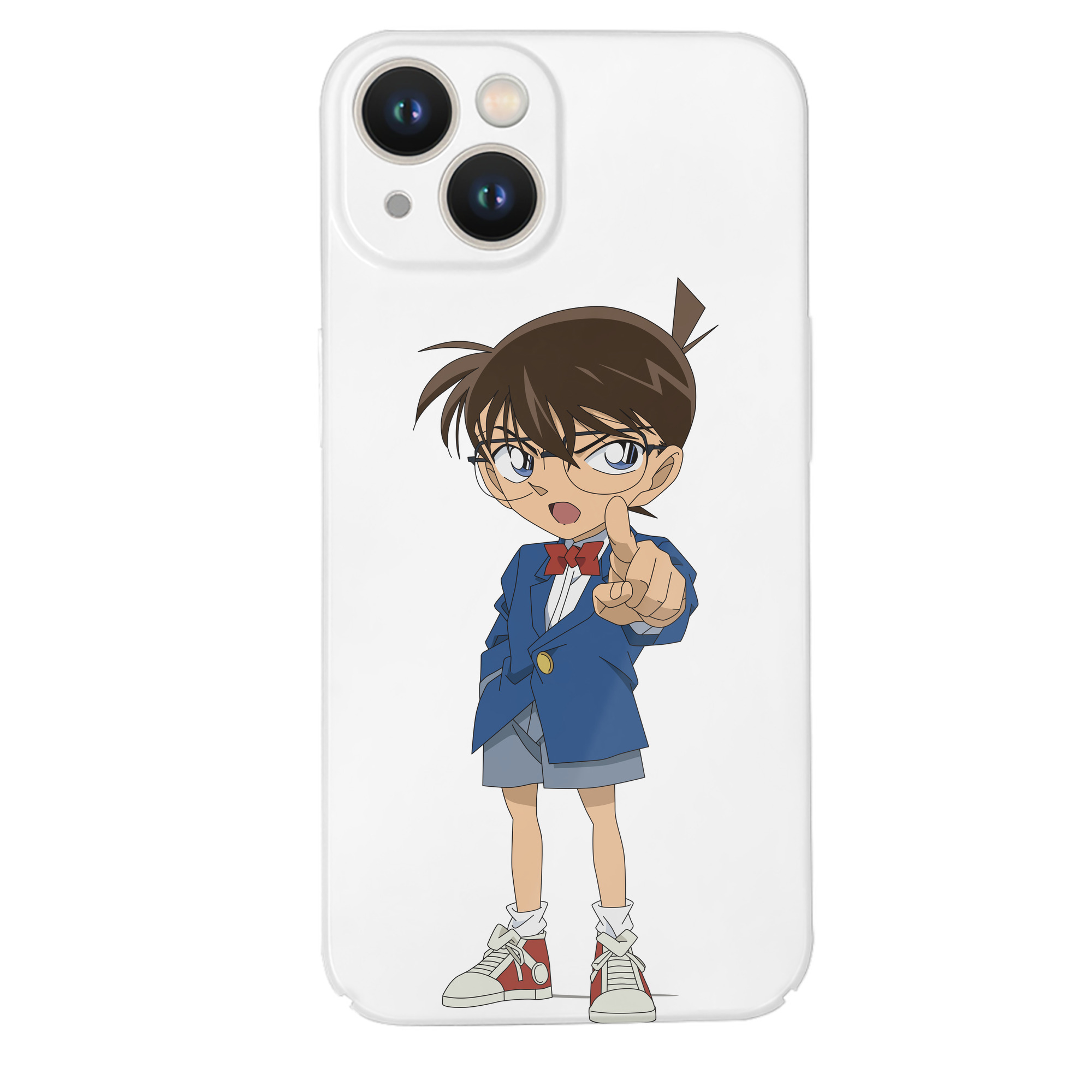 （画像用） 名探偵コナン 江戸川 コナン Detective Conan Conan Edogawa 【iPhone 14シリーズ対応】ハードケース