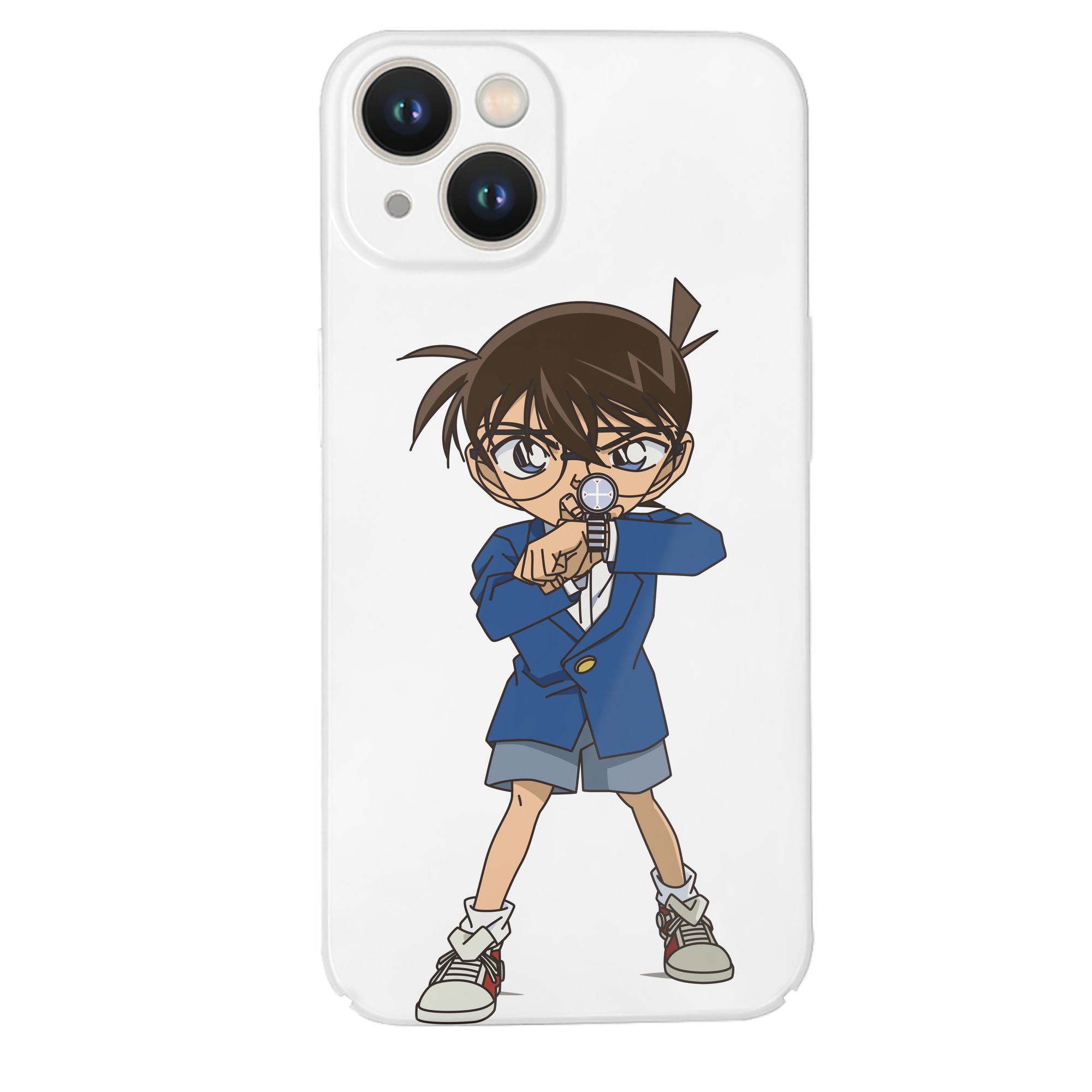 （画像用） 名探偵コナン 江戸川 コナン Detective Conan Conan Edogawa 【iPhone 14シリーズ対応】ハードケース