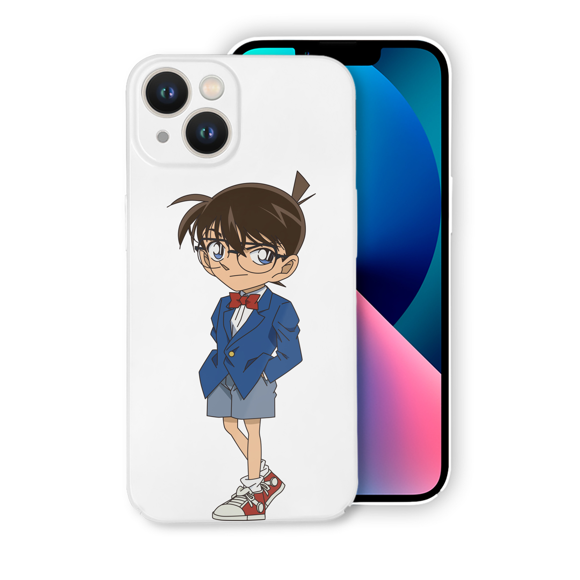 （画像用） 名探偵コナン 江戸川 コナン Detective Conan Conan Edogawa 【iPhone 14シリーズ対応】ハードケース