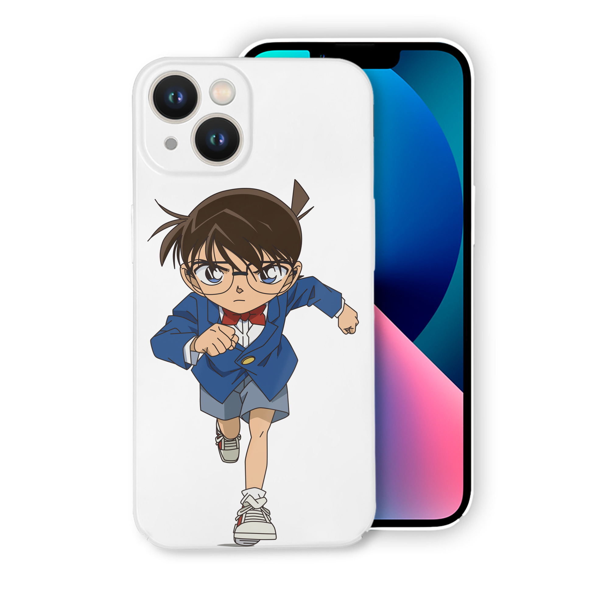 （画像用） 名探偵コナン 江戸川 コナン Detective Conan Conan Edogawa 【iPhone 14シリーズ対応】ハードケース