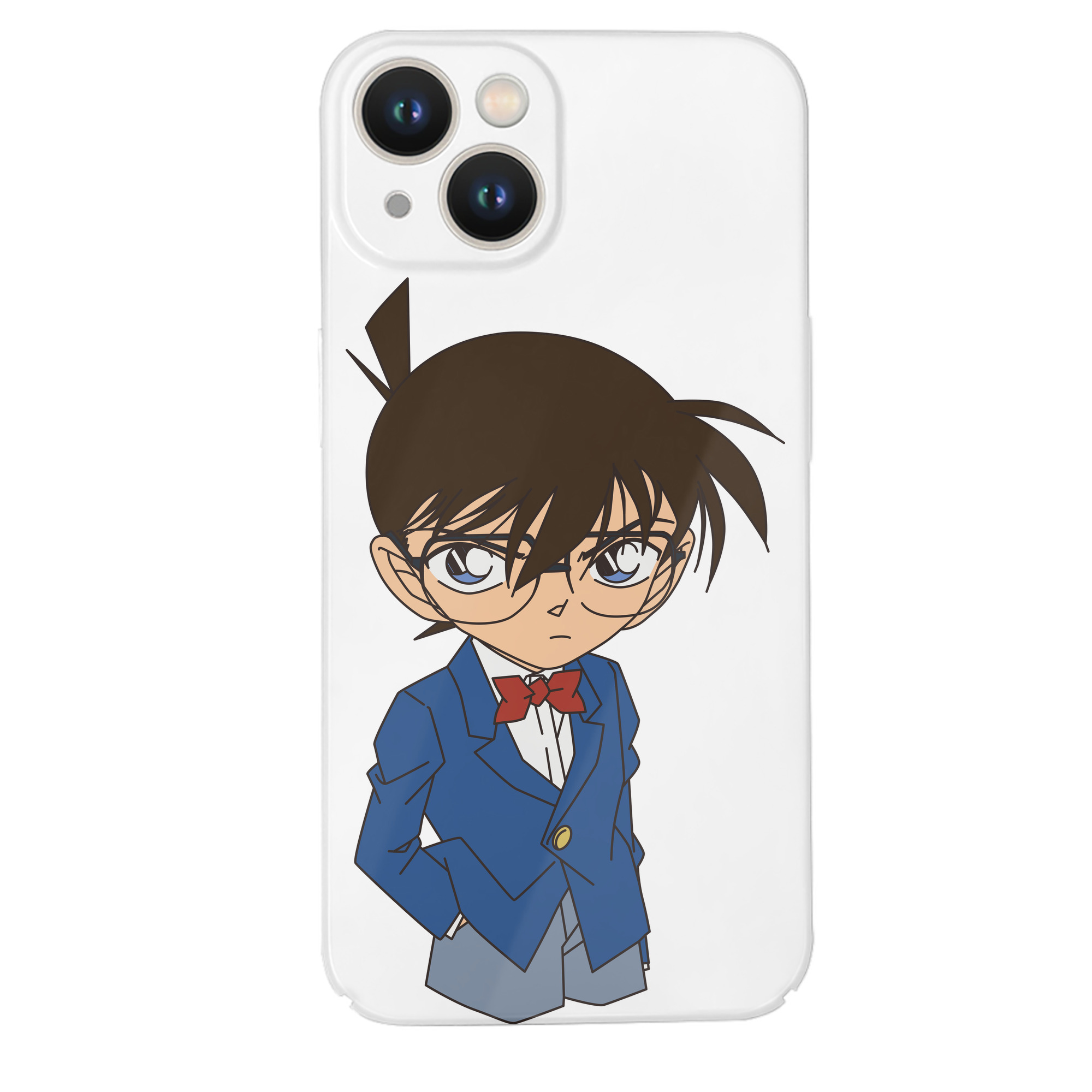 （画像用） 名探偵コナン 江戸川 コナン Detective Conan Conan Edogawa 【iPhone 14シリーズ対応】ハードケース