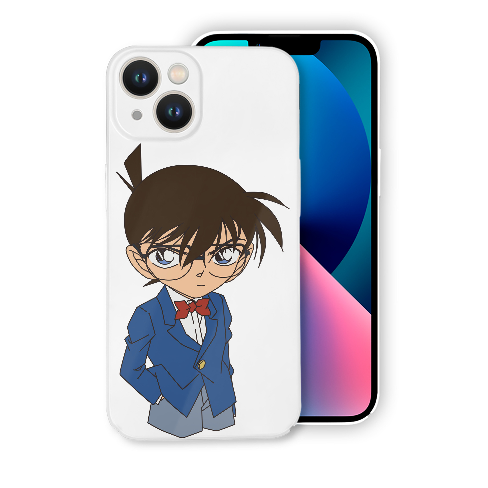 （画像用） 名探偵コナン 江戸川 コナン Detective Conan Conan Edogawa 【iPhone 14シリーズ対応】ハードケース