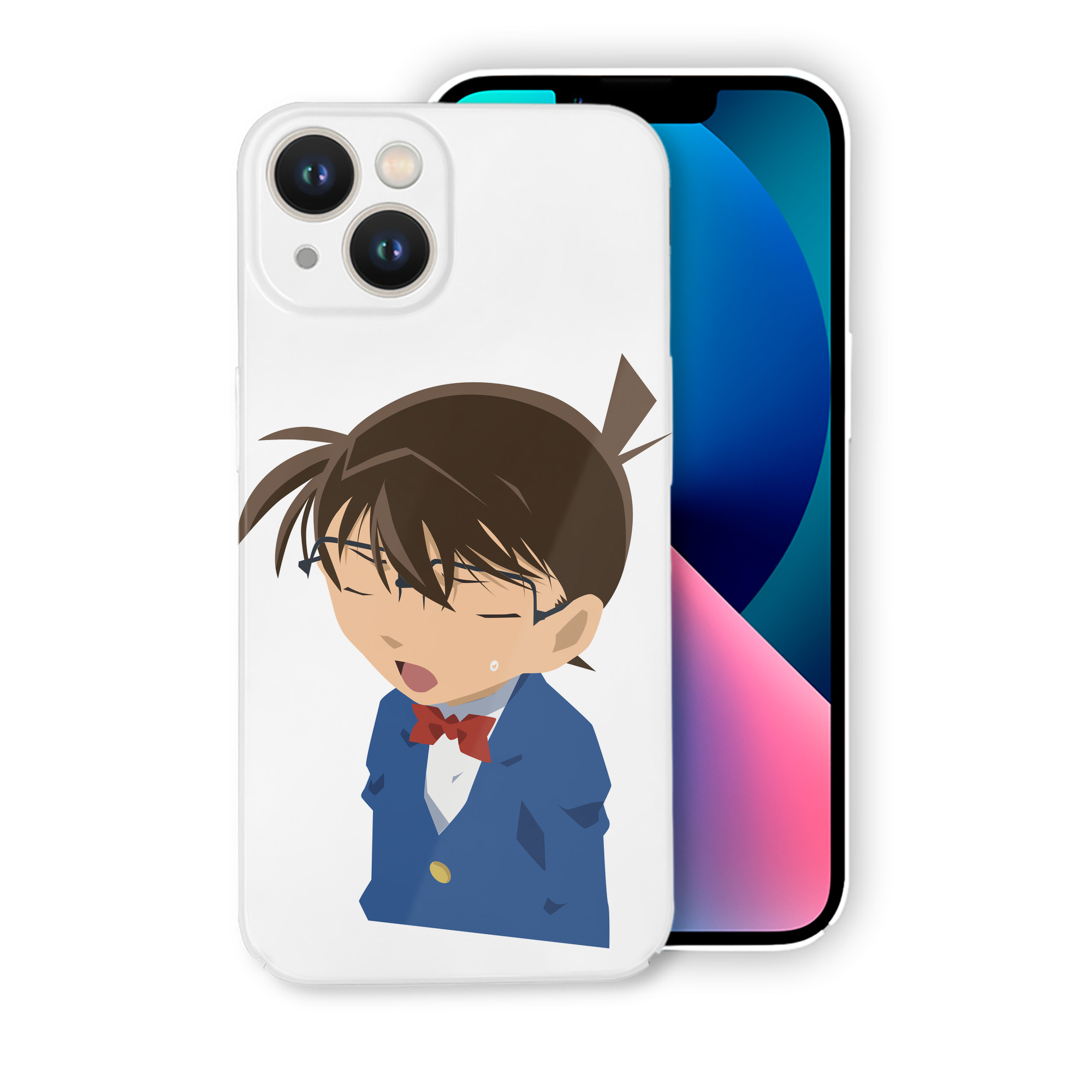 （画像用） 名探偵コナン 江戸川 コナン Detective Conan Conan Edogawa 【iPhone 14シリーズ対応】ハードケース