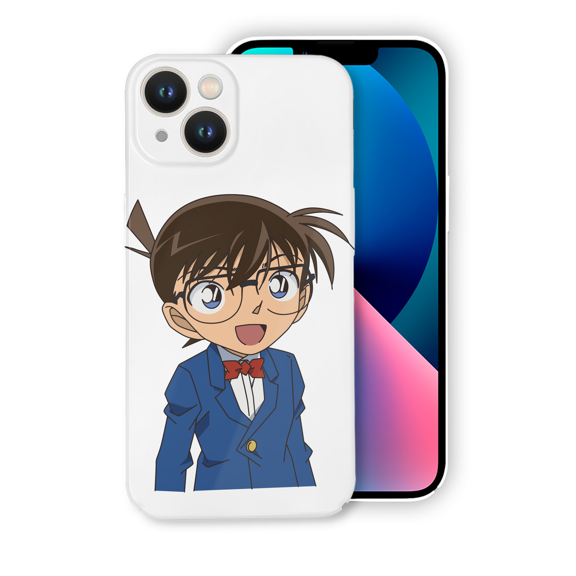 （画像用） 名探偵コナン 江戸川 コナン Detective Conan Conan Edogawa 【iPhone 14シリーズ対応】ハードケース