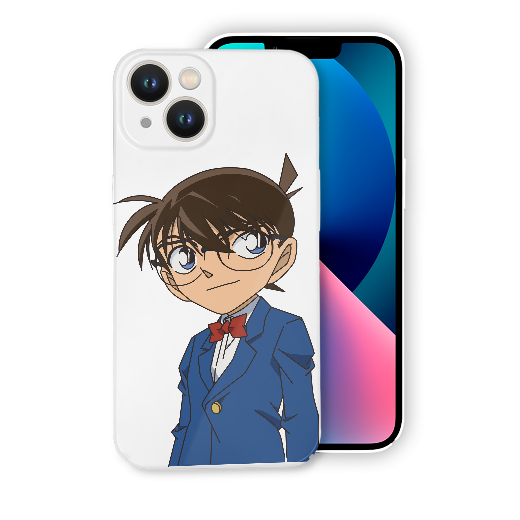 （画像用） 名探偵コナン 江戸川 コナン Detective Conan Conan Edogawa 【iPhone 14シリーズ対応】ハードケース