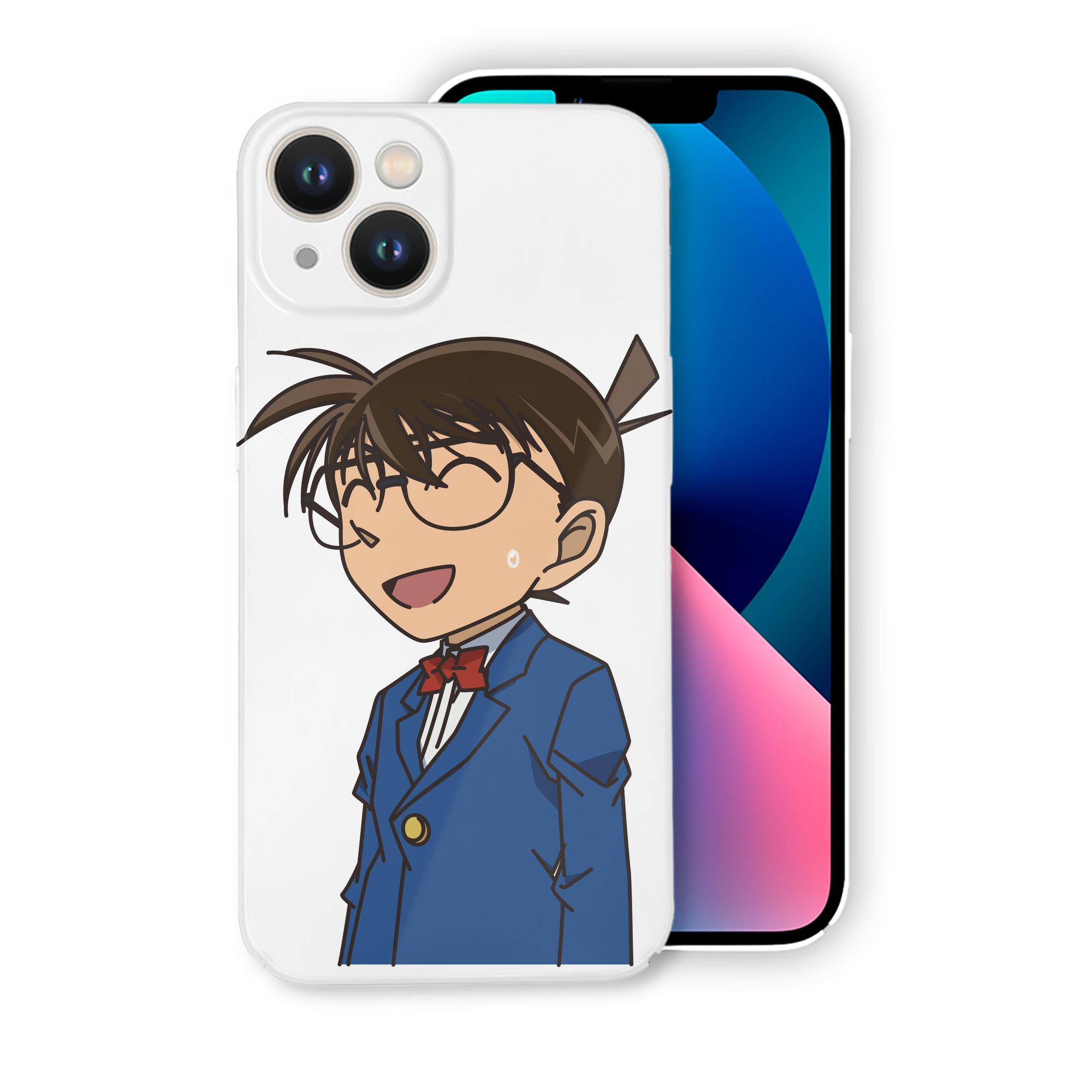 （画像用） 名探偵コナン 江戸川 コナン Detective Conan Conan Edogawa 【iPhone 14シリーズ対応】ハードケース