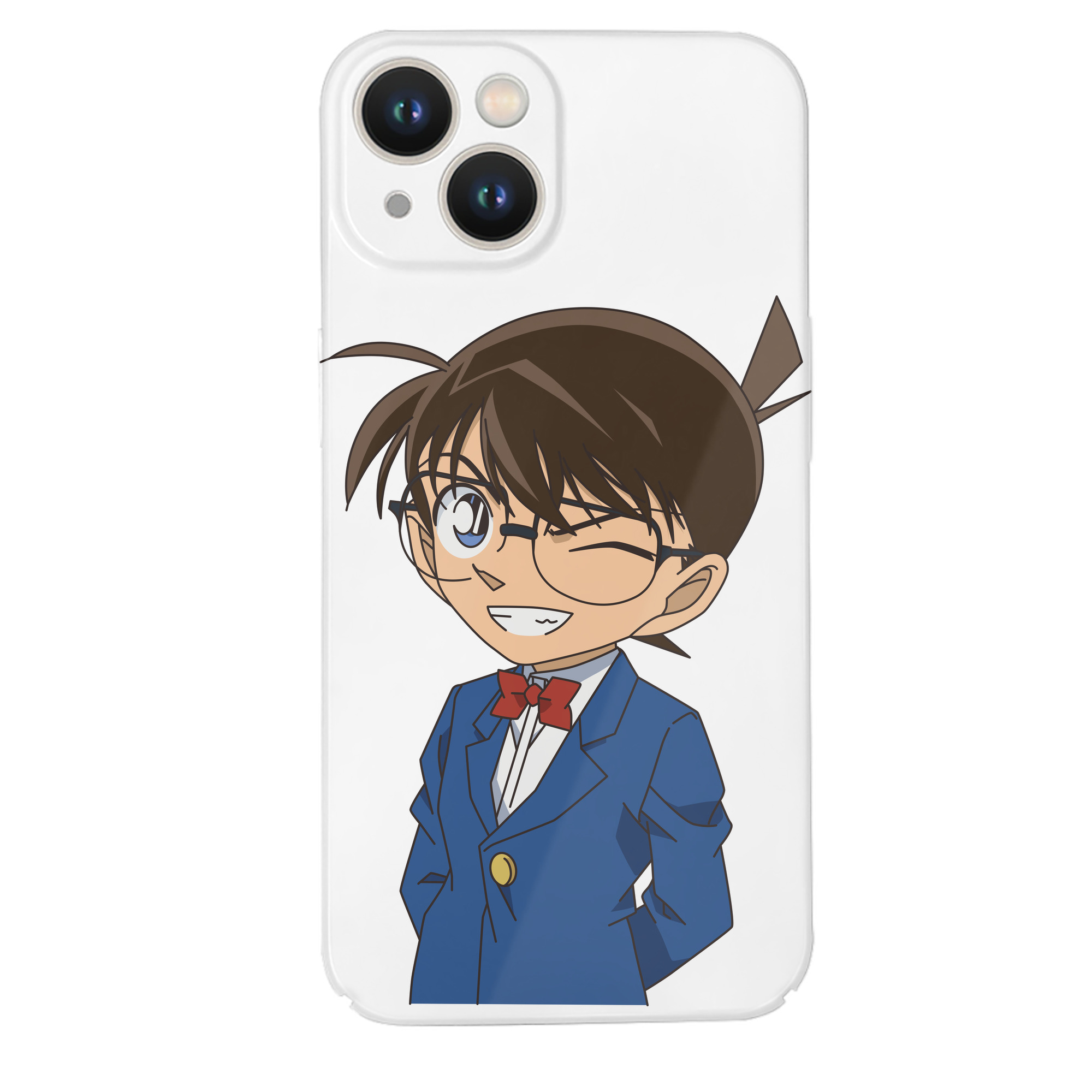 （画像用） 名探偵コナン 江戸川 コナン Detective Conan Conan Edogawa 【iPhone 14シリーズ対応】ハードケース