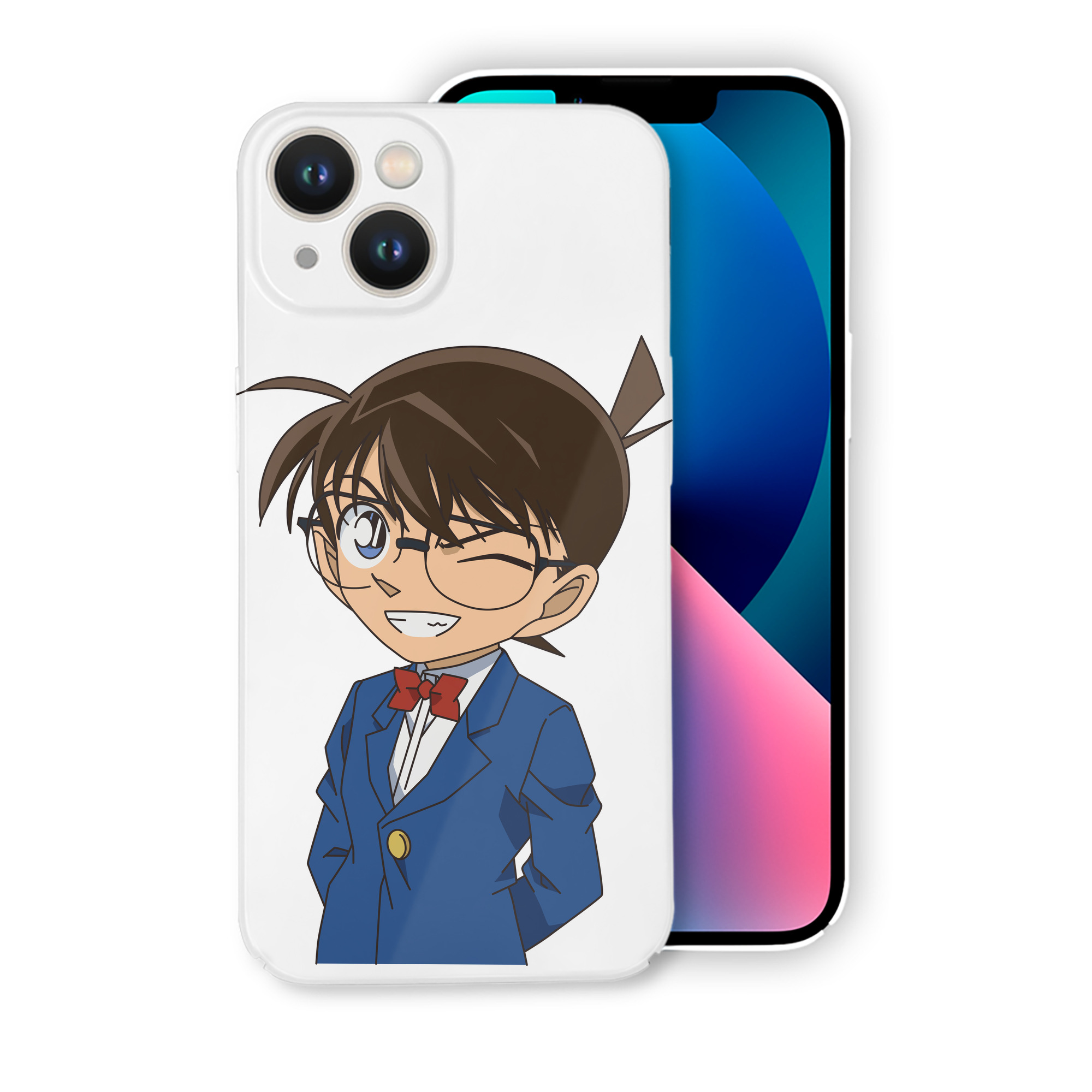 （画像用） 名探偵コナン 江戸川 コナン Detective Conan Conan Edogawa 【iPhone 14シリーズ対応】ハードケース