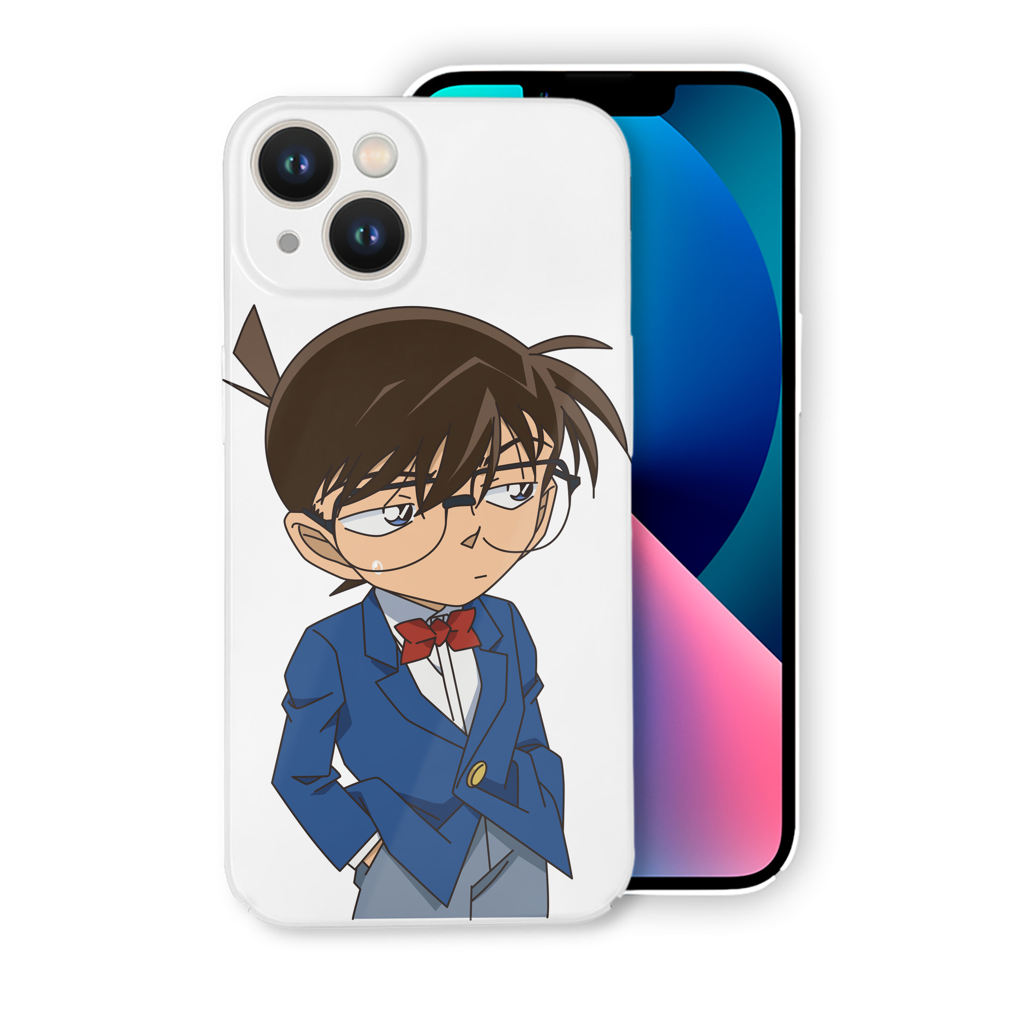 （画像用） 名探偵コナン 江戸川 コナン Detective Conan Conan Edogawa 【iPhone 14シリーズ対応】ハードケース
