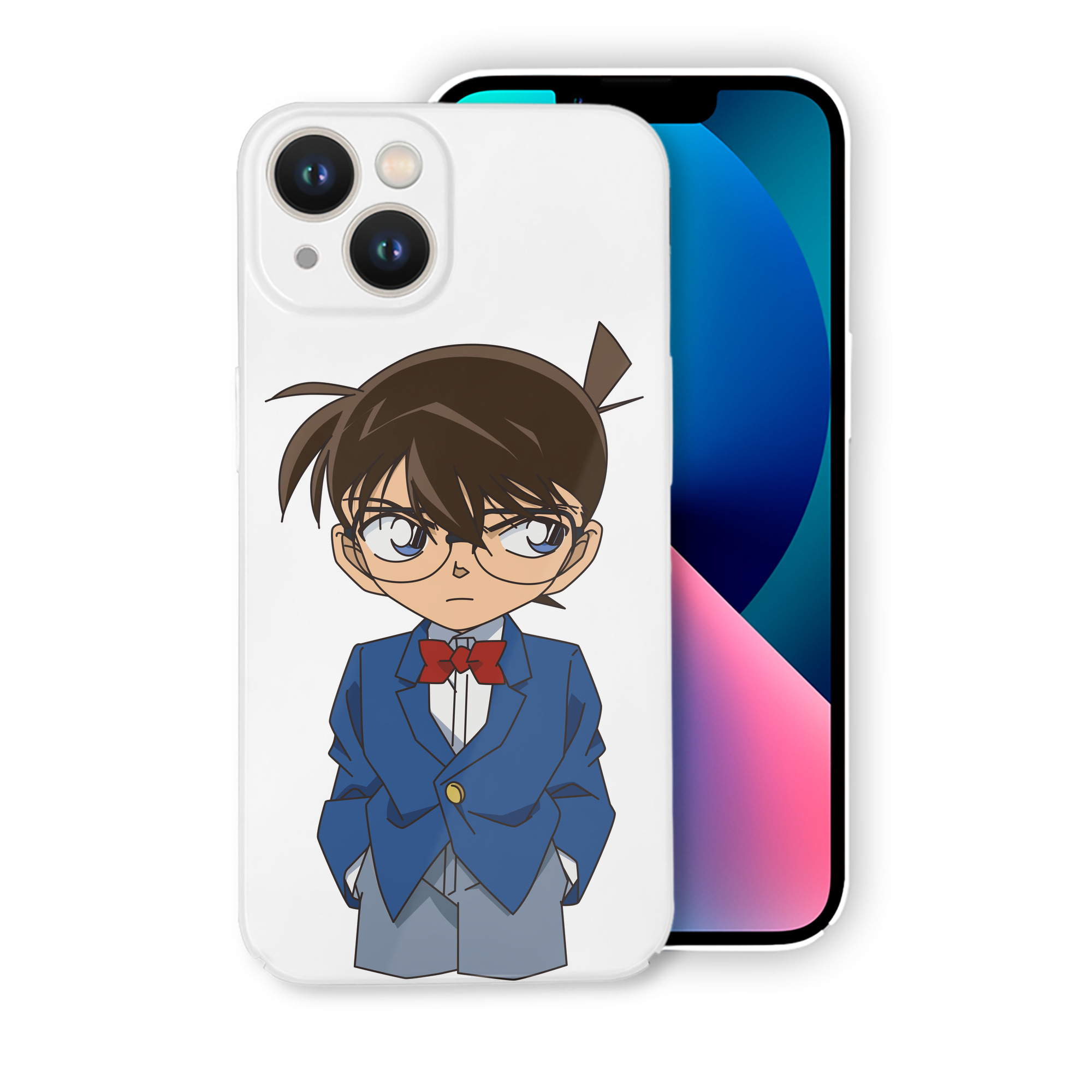 （画像用） 名探偵コナン 江戸川 コナン Detective Conan Conan Edogawa 【iPhone 14シリーズ対応】ハードケース