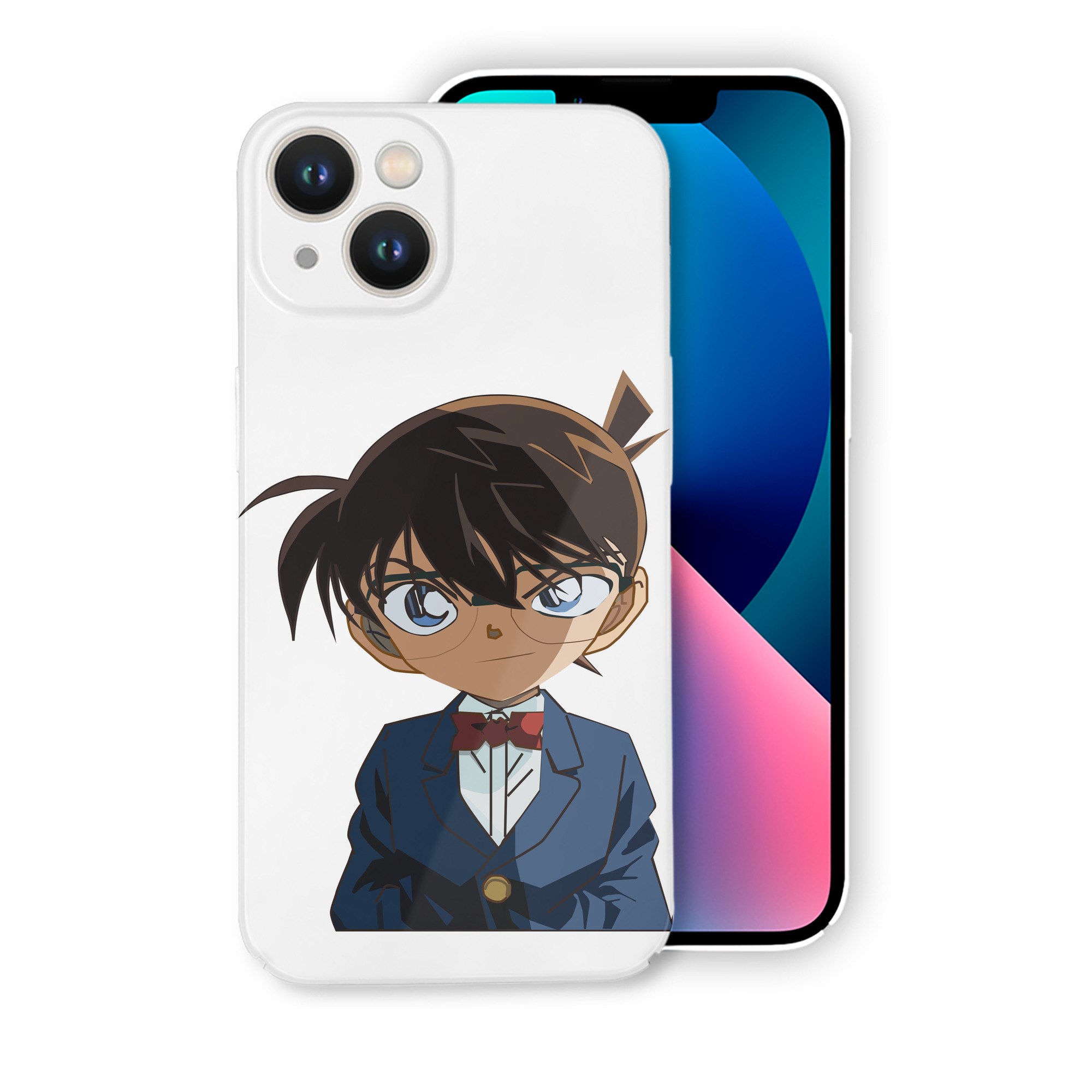 （画像用） 名探偵コナン 江戸川 コナン Detective Conan Conan Edogawa 【iPhone 14シリーズ対応】ハードケース