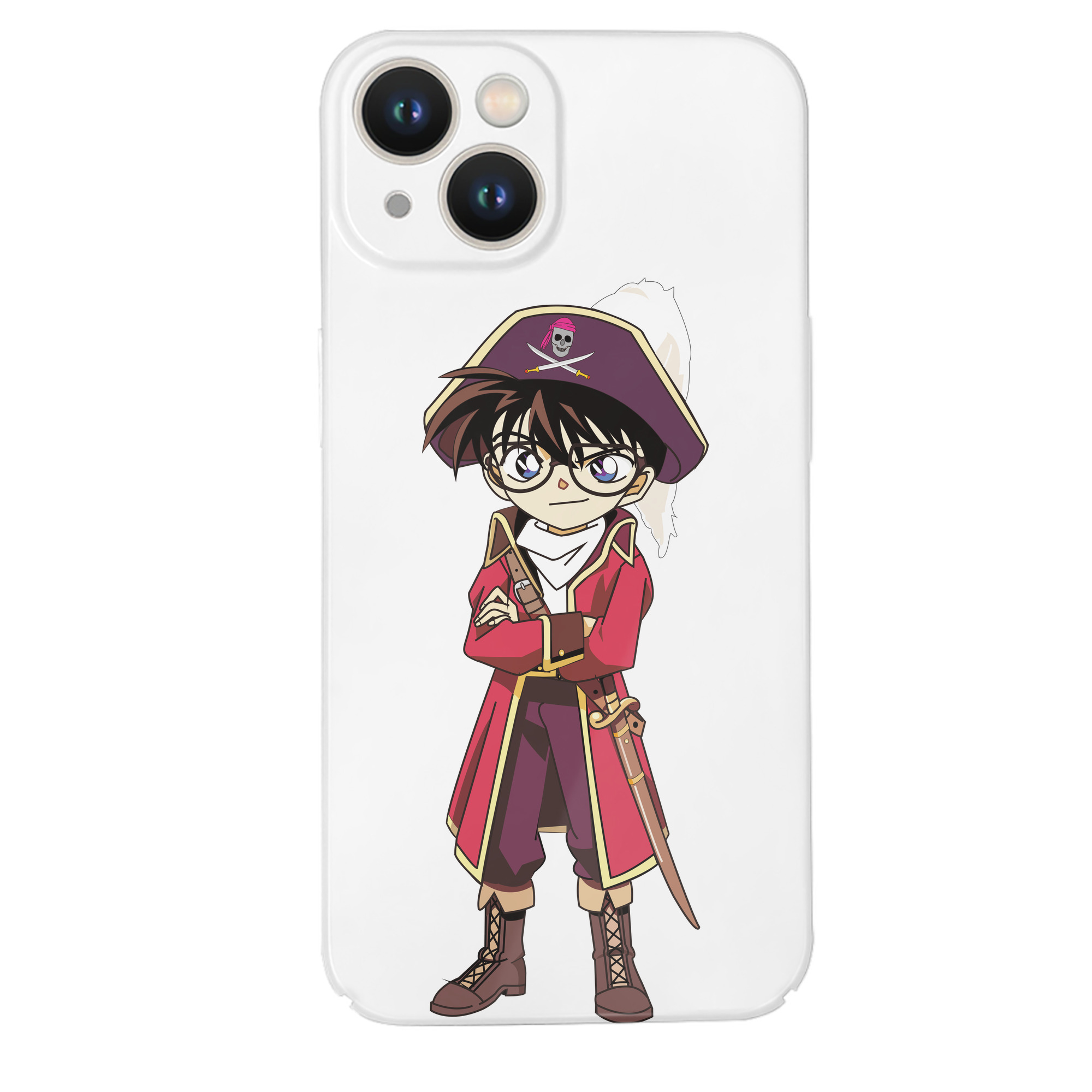（画像用） 名探偵コナン 江戸川 コナン Detective Conan Conan Edogawa 【iPhone 14シリーズ対応】ハードケース