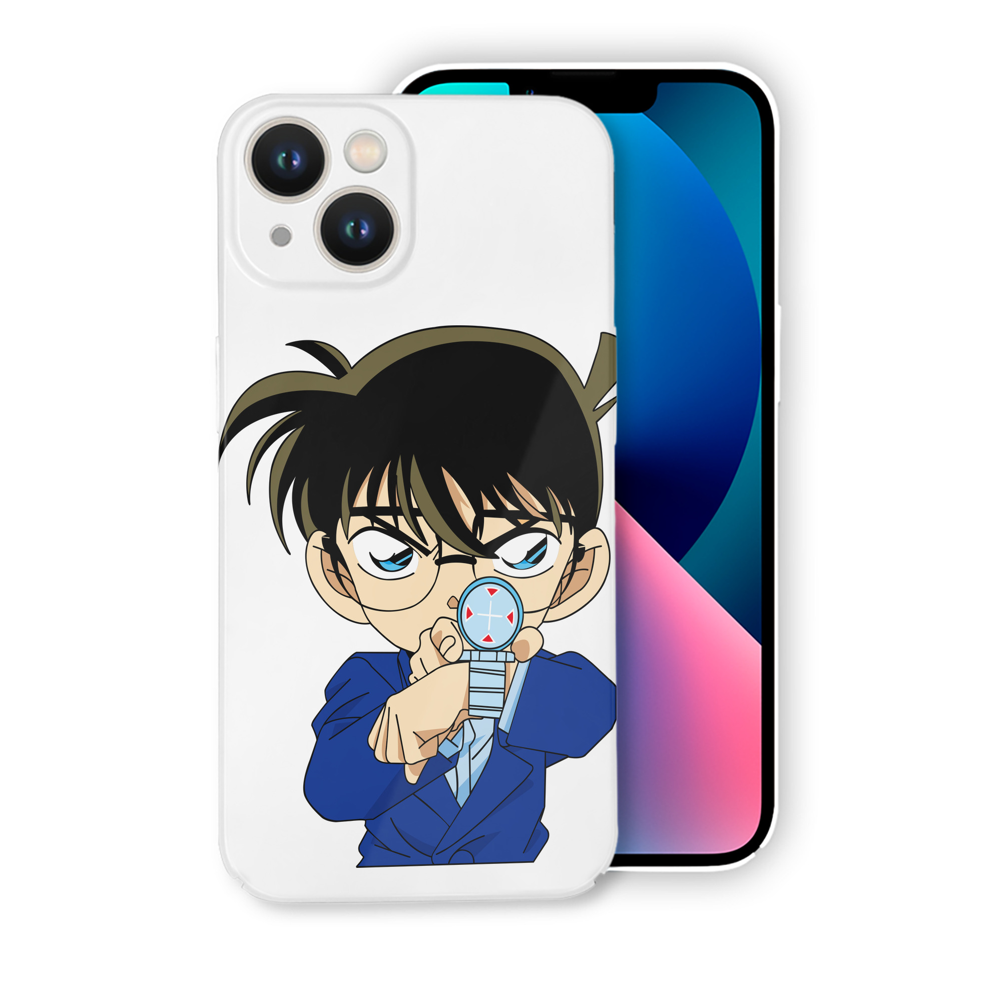 （画像用） 名探偵コナン 江戸川 コナン Detective Conan Conan Edogawa 【iPhone 14シリーズ対応】ハードケース