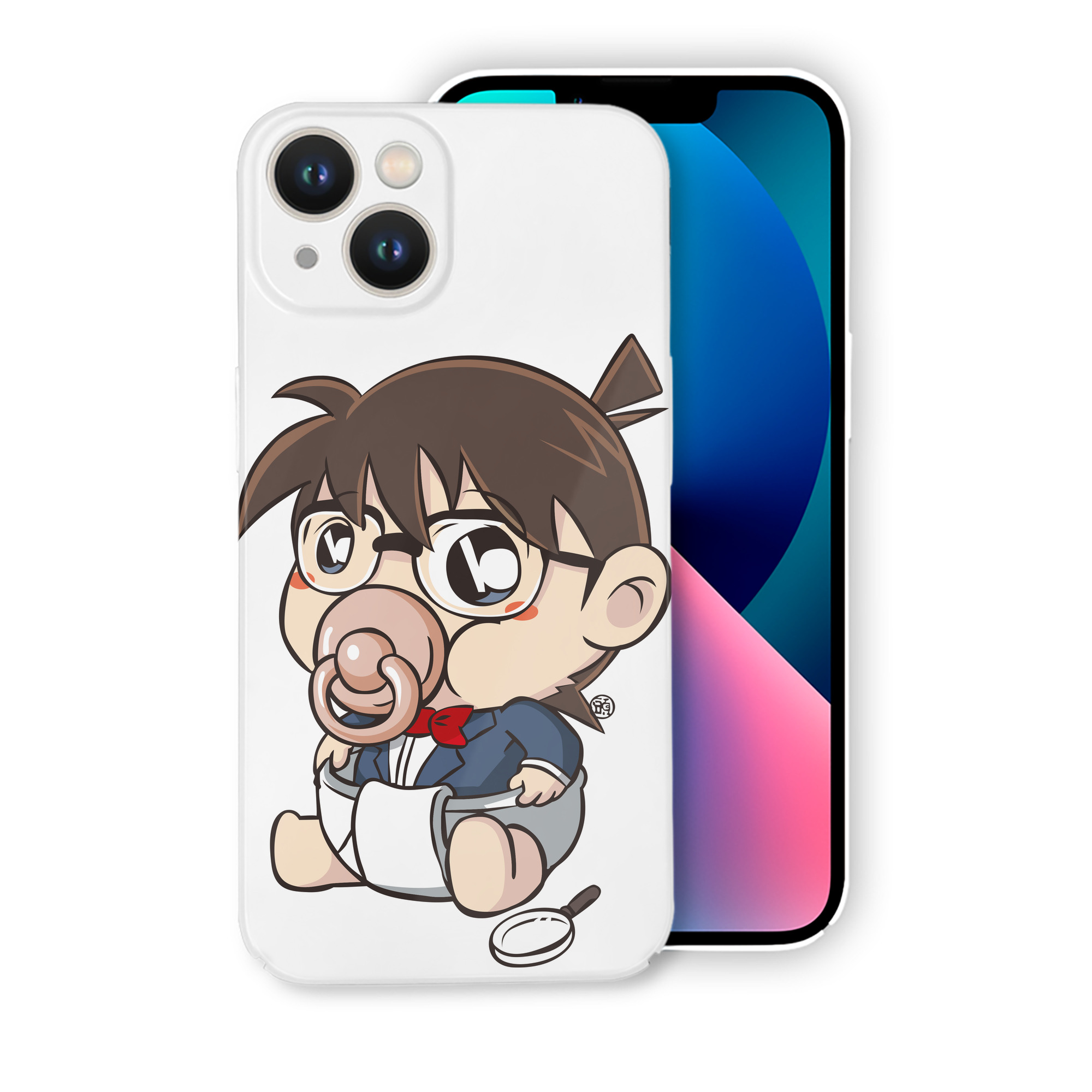（画像用） 名探偵コナン 江戸川 コナン Detective Conan Conan Edogawa 【iPhone 14シリーズ対応】ハードケース