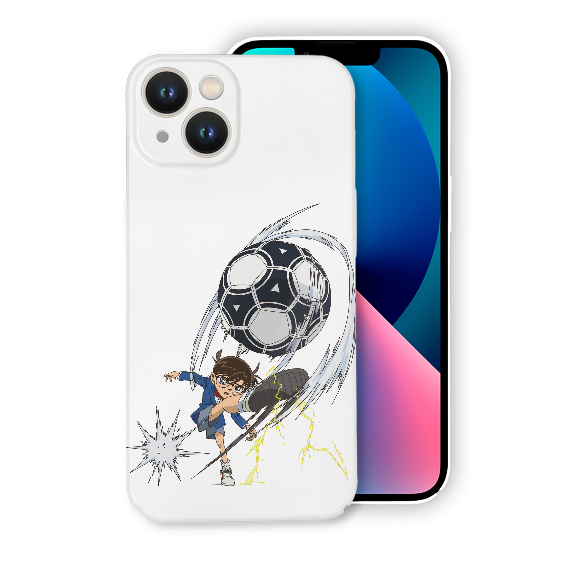 （画像用） 名探偵コナン 江戸川 コナン Detective Conan Conan Edogawa 【iPhone 14シリーズ対応】ハードケース