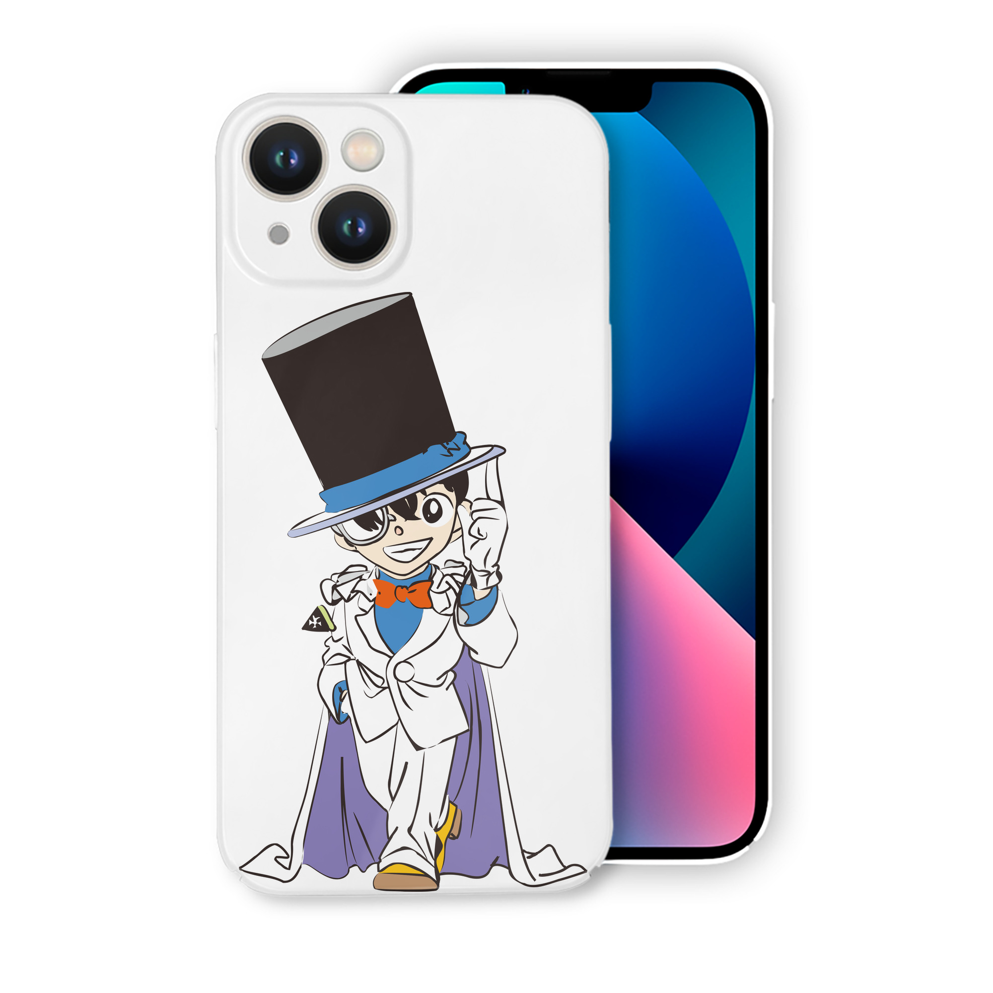 （画像用） 名探偵コナン 江戸川 コナン Detective Conan Conan Edogawa 【iPhone 14シリーズ対応】ハードケース