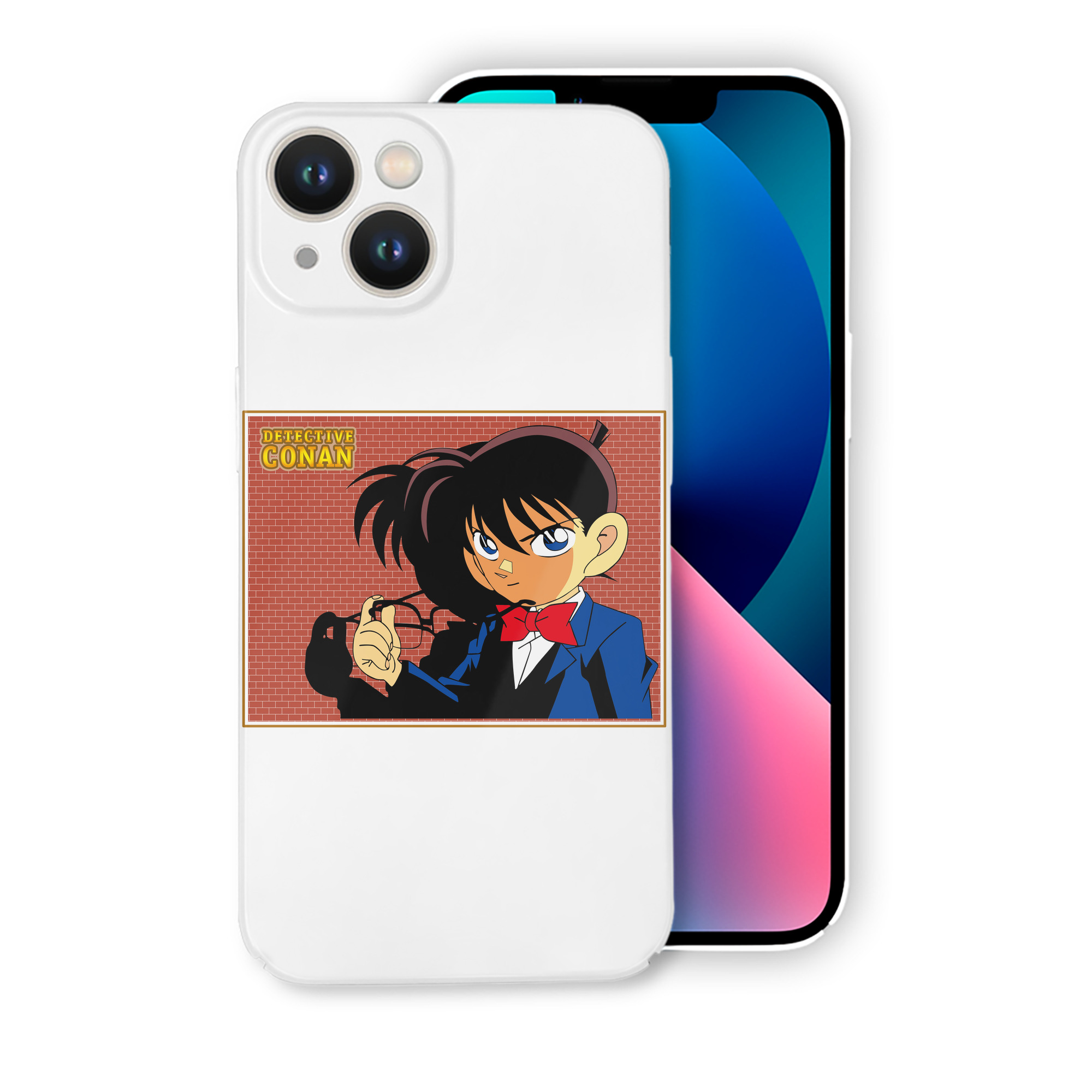 （画像用） 名探偵コナン 江戸川 コナン Detective Conan Conan Edogawa 【iPhone 14シリーズ対応】ハードケース