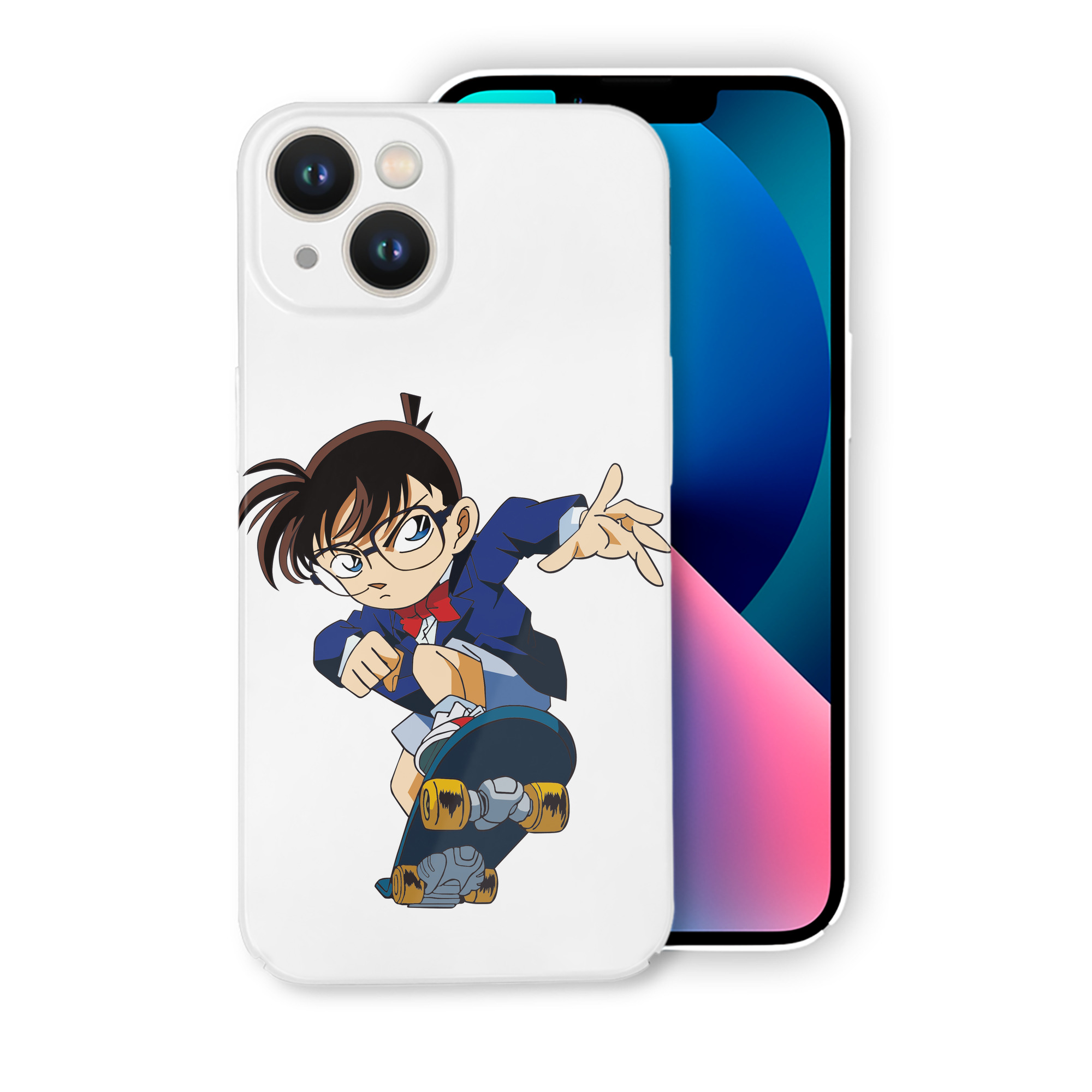 （画像用） 名探偵コナン 江戸川 コナン Detective Conan Conan Edogawa 【iPhone 14シリーズ対応】ハードケース