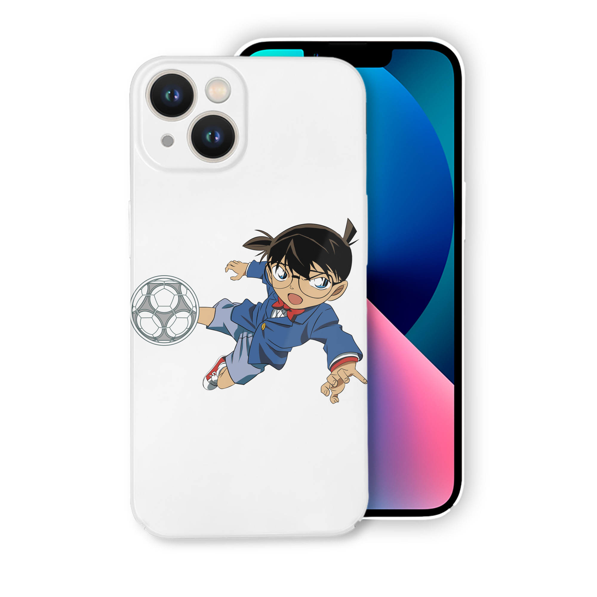 （画像用） 名探偵コナン 江戸川 コナン Detective Conan Conan Edogawa 【iPhone 14シリーズ対応】ハードケース