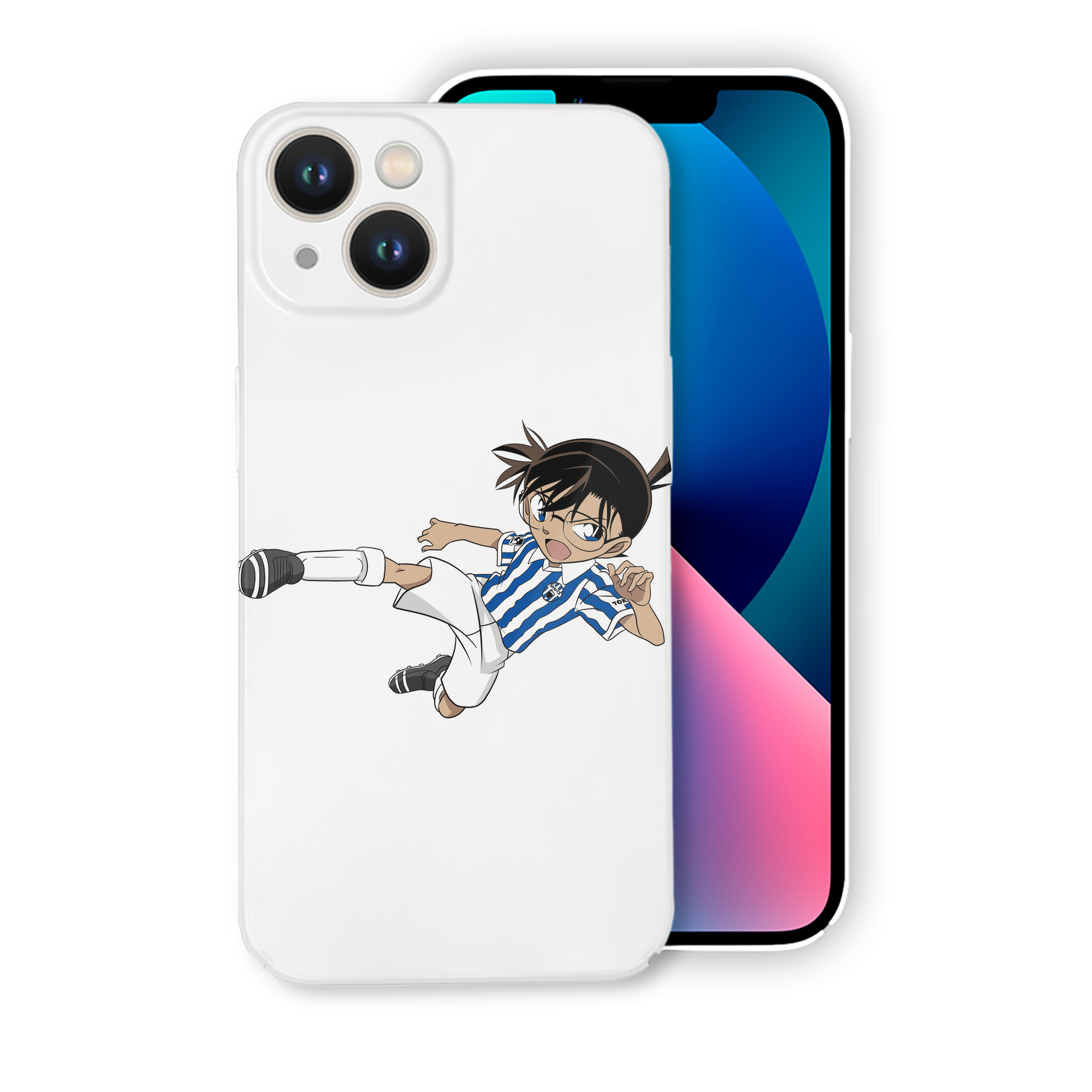（画像用） 名探偵コナン 江戸川 コナン Detective Conan Conan Edogawa 【iPhone 14シリーズ対応】ハードケース