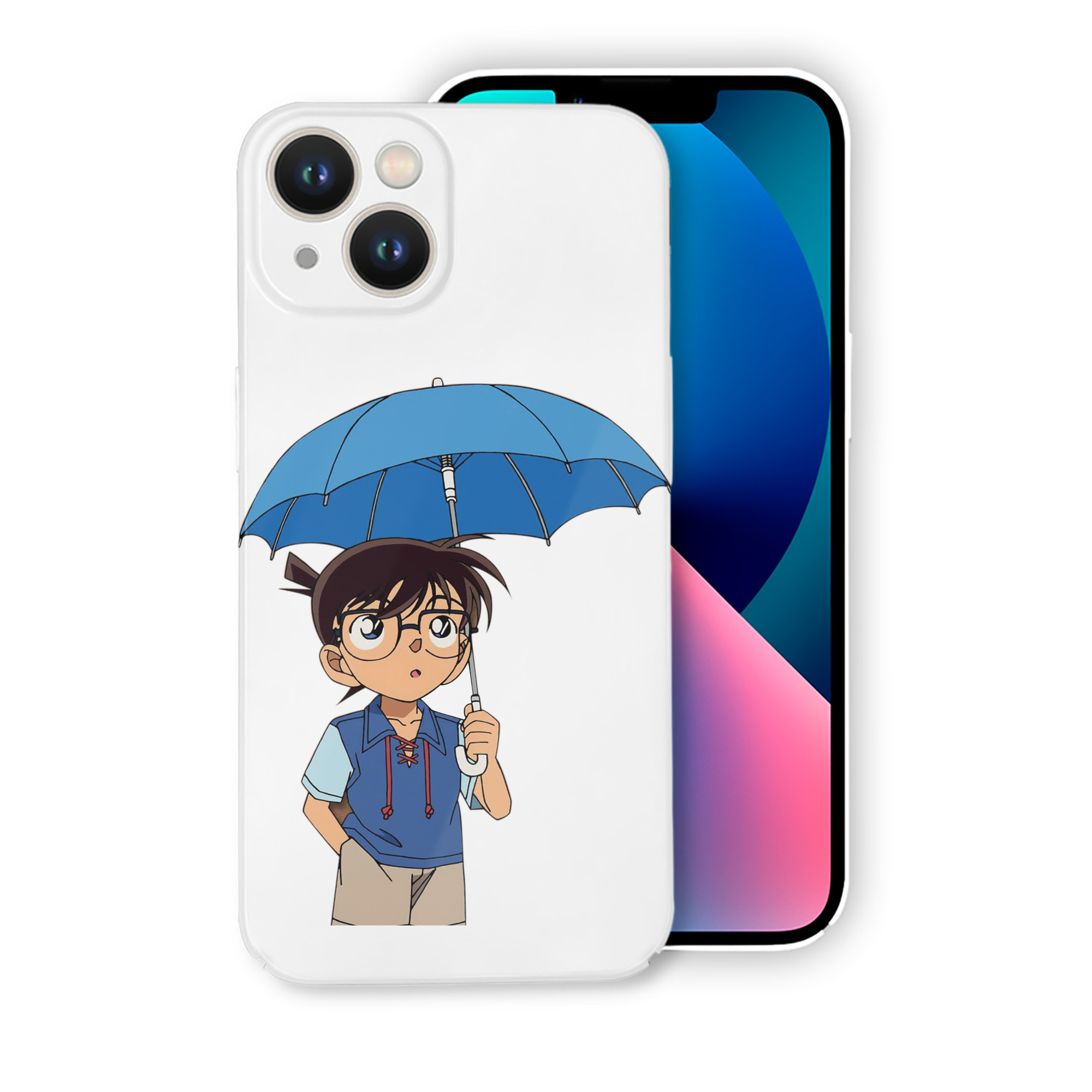（画像用） 名探偵コナン 江戸川 コナン Detective Conan Conan Edogawa 【iPhone 14シリーズ対応】ハードケース