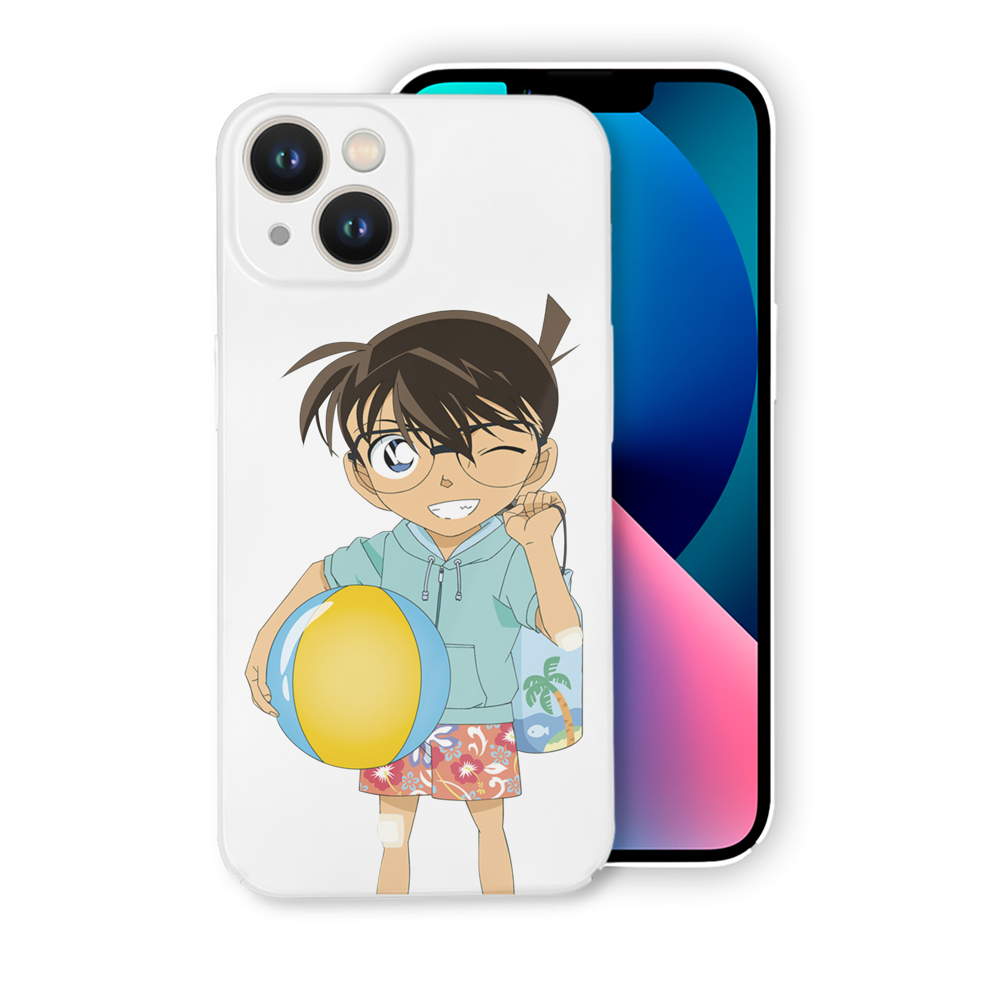 （画像用） 名探偵コナン 江戸川 コナン Detective Conan Conan Edogawa 【iPhone 14シリーズ対応】ハードケース