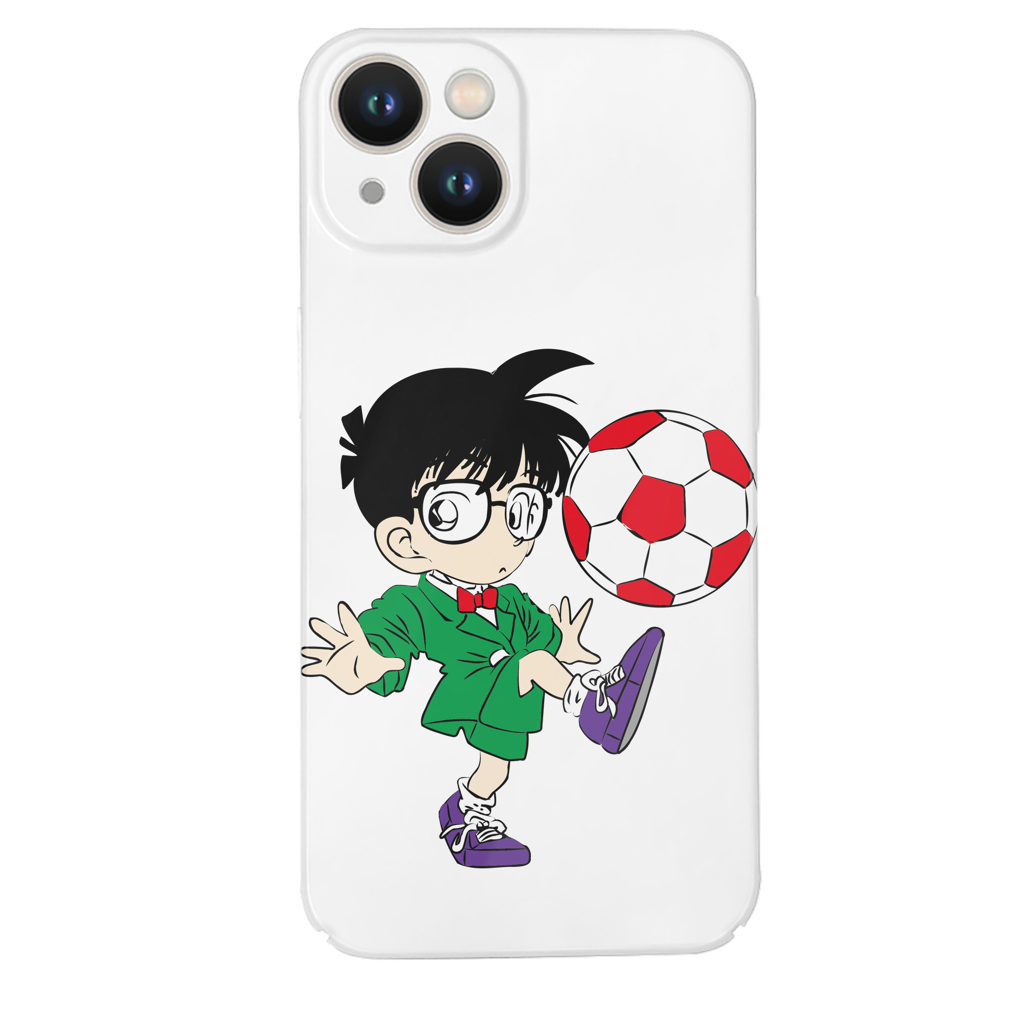 （画像用） 名探偵コナン 江戸川 コナン Detective Conan Conan Edogawa 【iPhone 14シリーズ対応】ハードケース