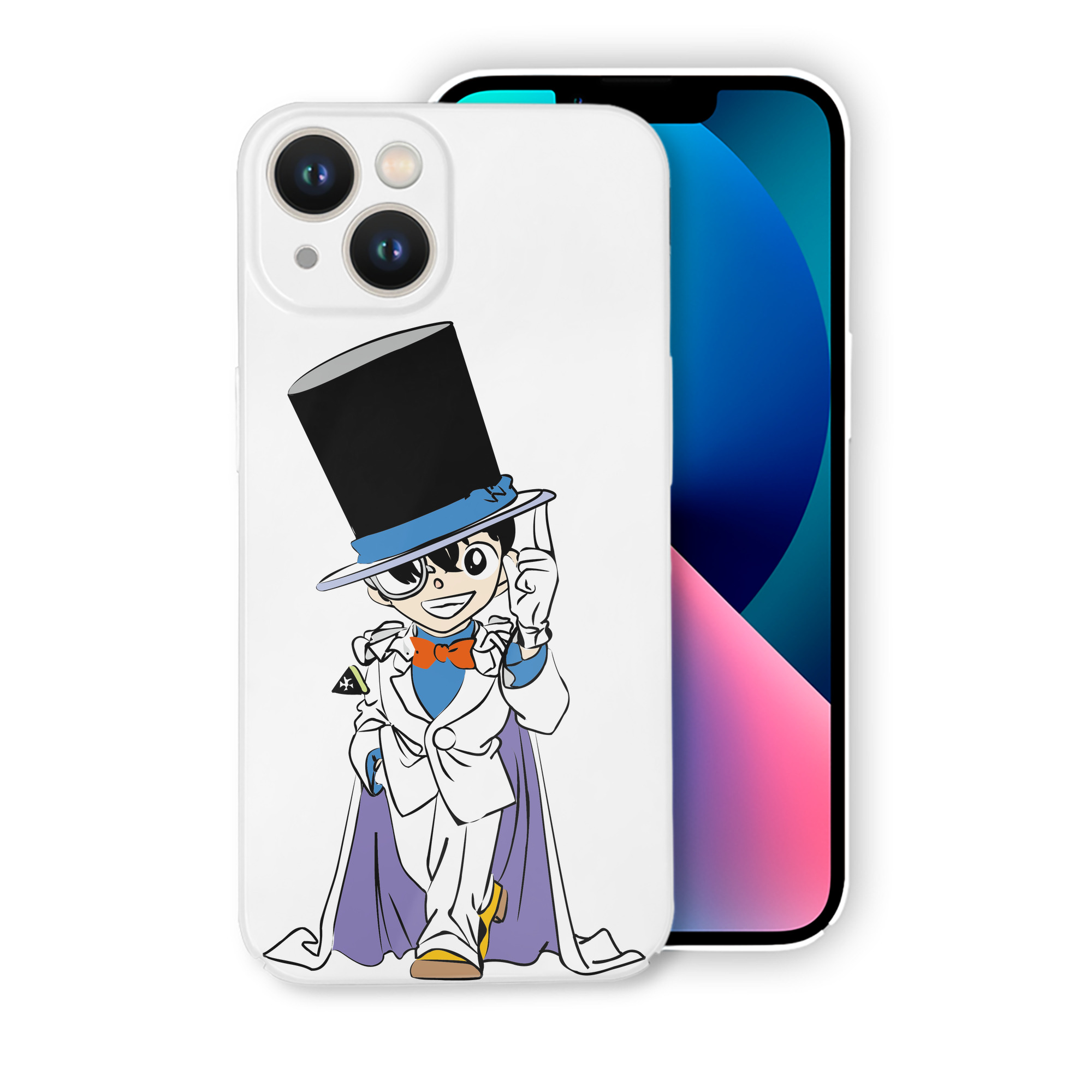 （画像用） 名探偵コナン 江戸川 コナン Detective Conan Conan Edogawa 【iPhone 14シリーズ対応】ハードケース