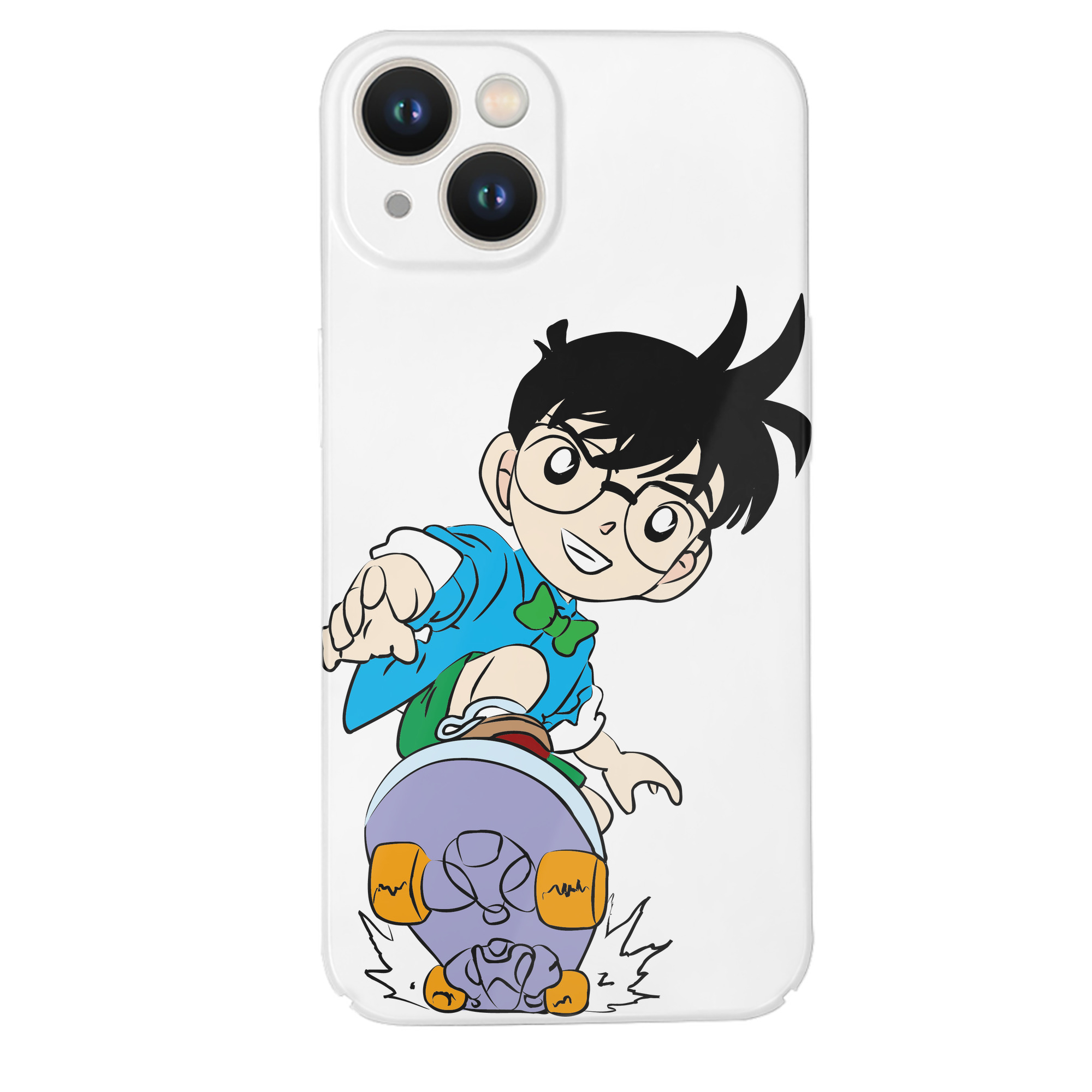 （画像用） 名探偵コナン 江戸川 コナン Detective Conan Conan Edogawa 【iPhone 14シリーズ対応】ハードケース