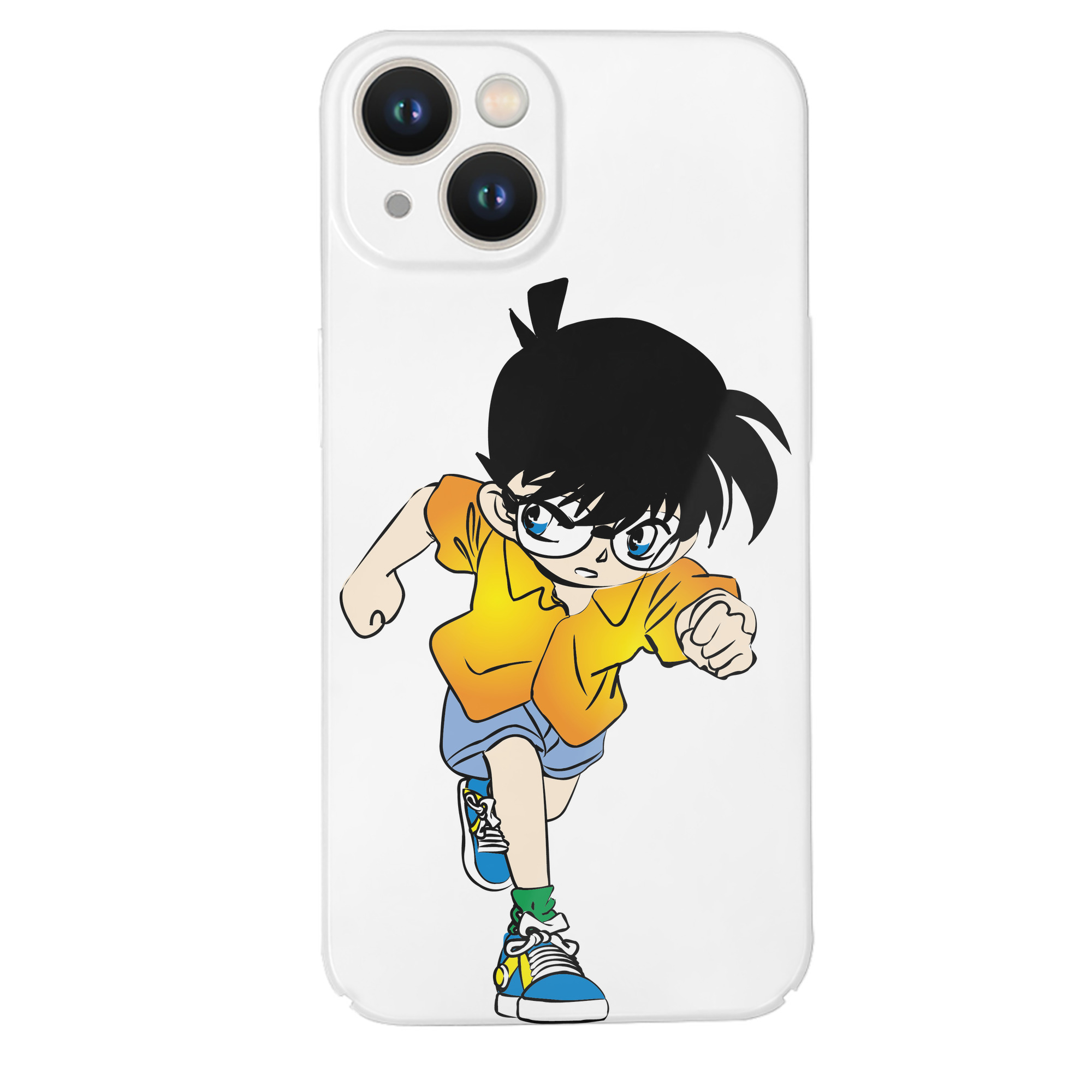 （画像用） 名探偵コナン 江戸川 コナン Detective Conan Conan Edogawa 【iPhone 14シリーズ対応】ハードケース