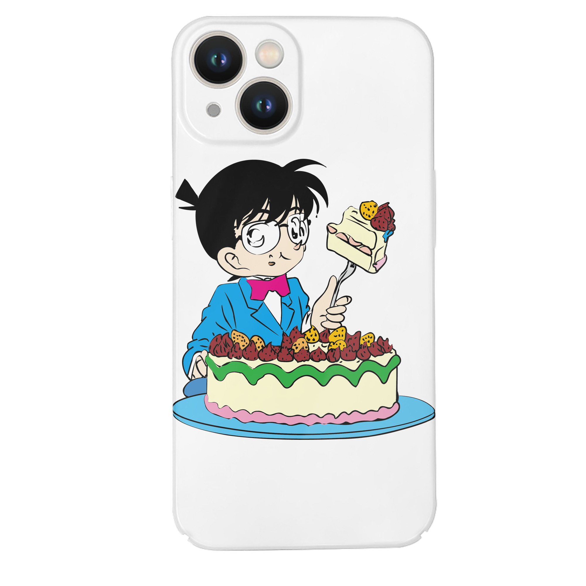 （画像用） 名探偵コナン 江戸川 コナン Detective Conan Conan Edogawa 【iPhone 14シリーズ対応】ハードケース