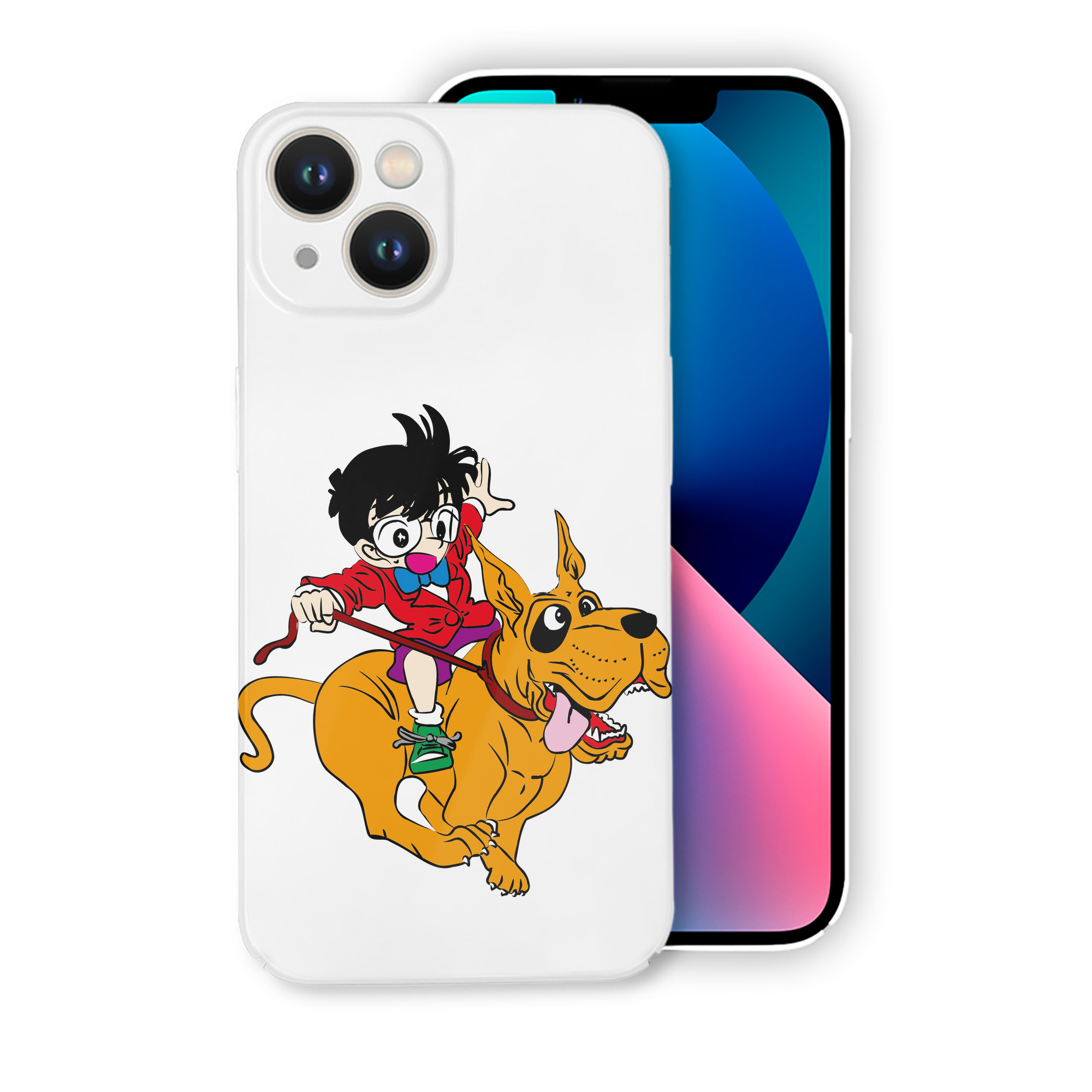 （画像用） 名探偵コナン 江戸川 コナン Detective Conan Conan Edogawa 【iPhone 14シリーズ対応】ハードケース