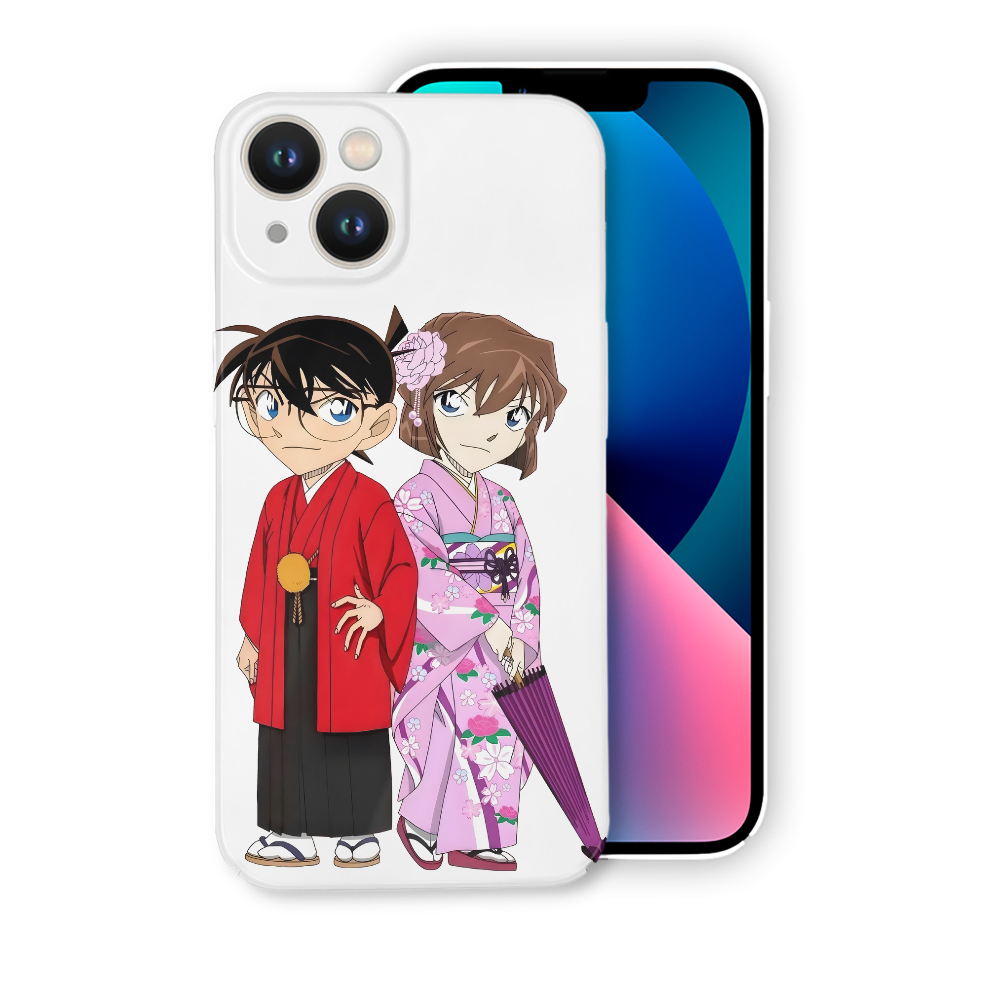 （画像用） 名探偵コナン 江戸川 コナン Detective Conan Conan Edogawa 【iPhone 14シリーズ対応】ハードケース
