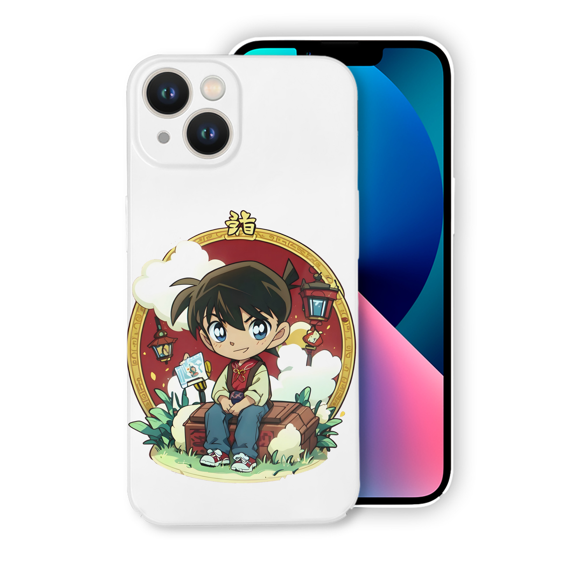 （画像用） 名探偵コナン 江戸川 コナン Detective Conan Conan Edogawa 【iPhone 14シリーズ対応】ハードケース