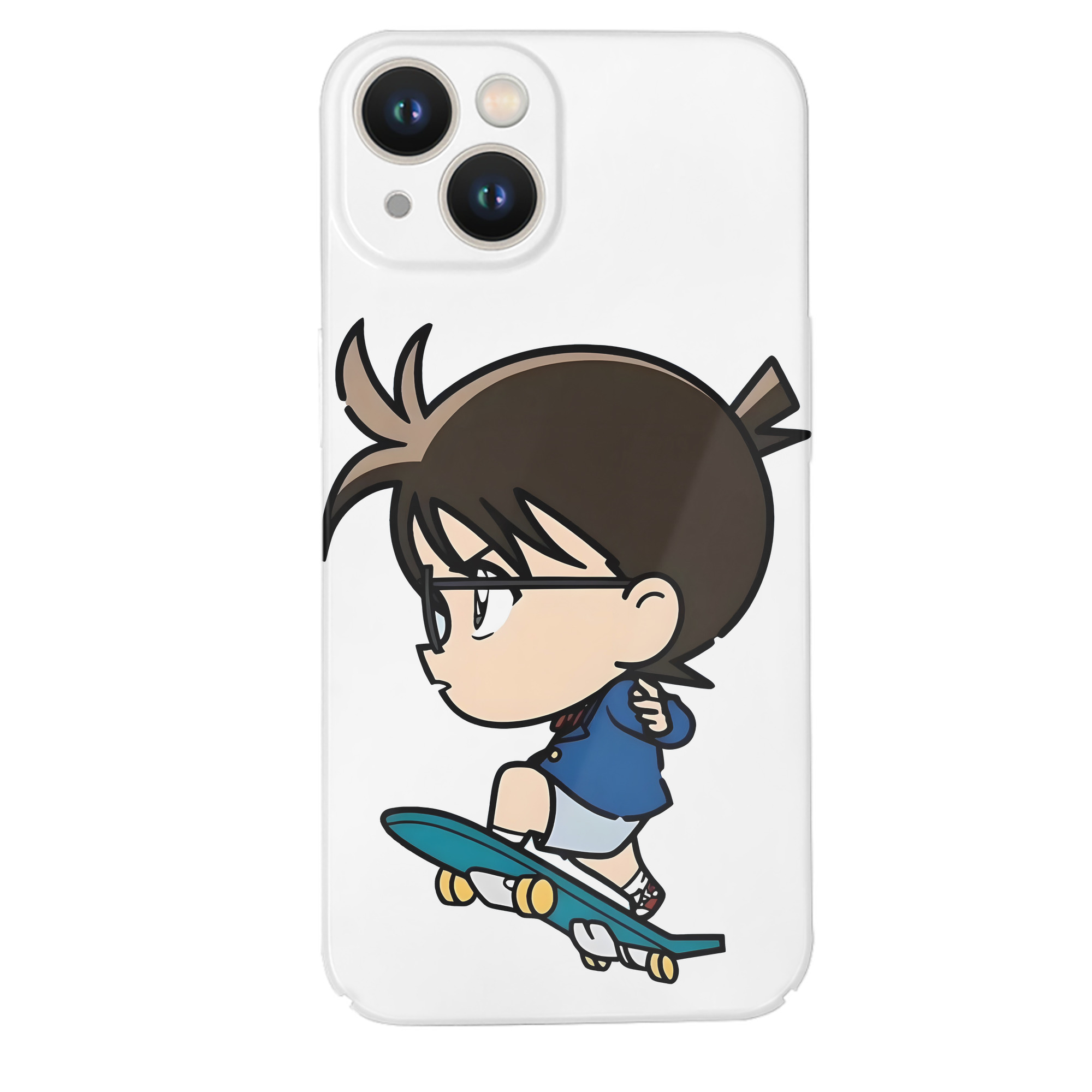 （画像用） 名探偵コナン 江戸川 コナン Detective Conan Conan Edogawa 【iPhone 14シリーズ対応】ハードケース