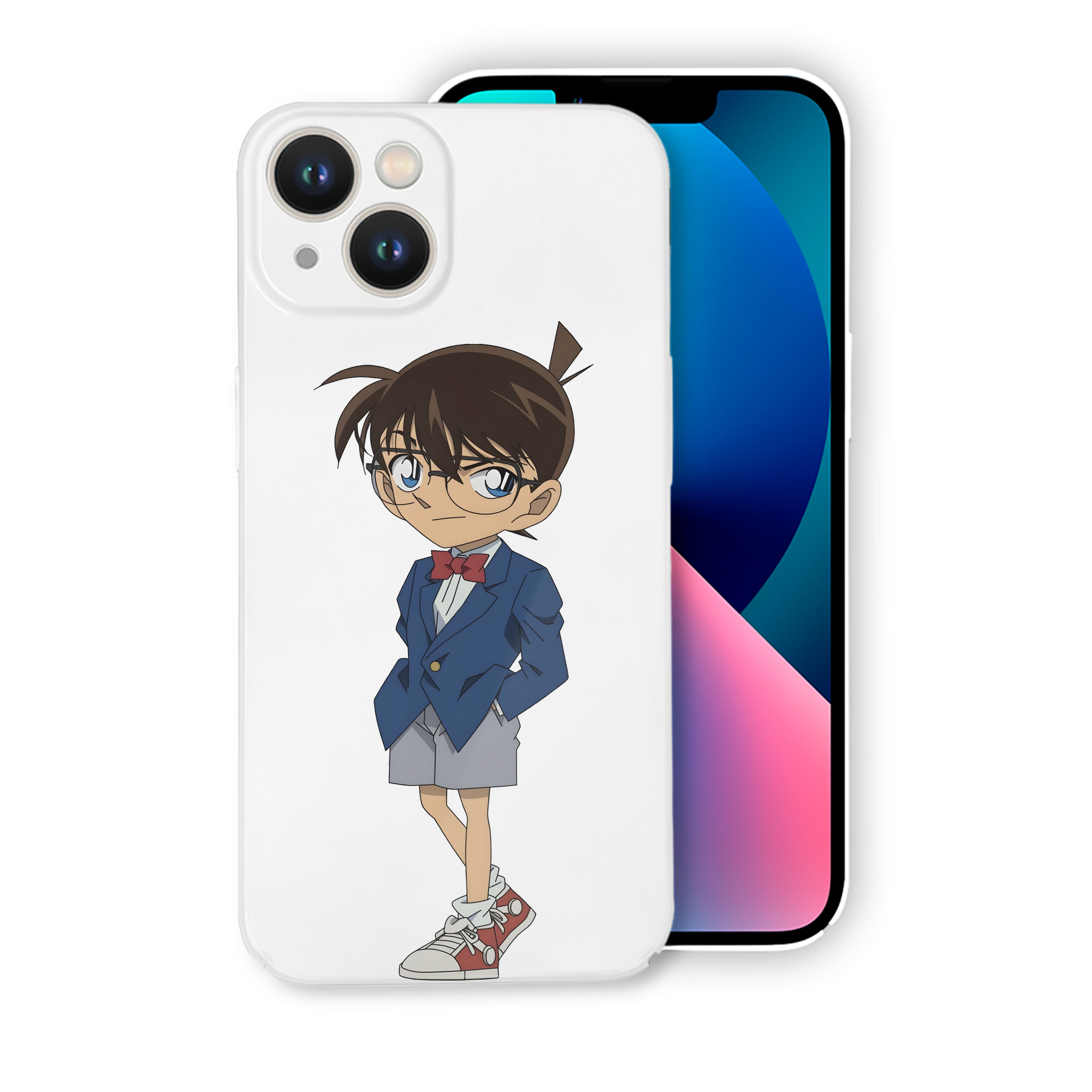 （画像用） 名探偵コナン 江戸川 コナン Detective Conan Conan Edogawa 【iPhone 14シリーズ対応】ハードケース