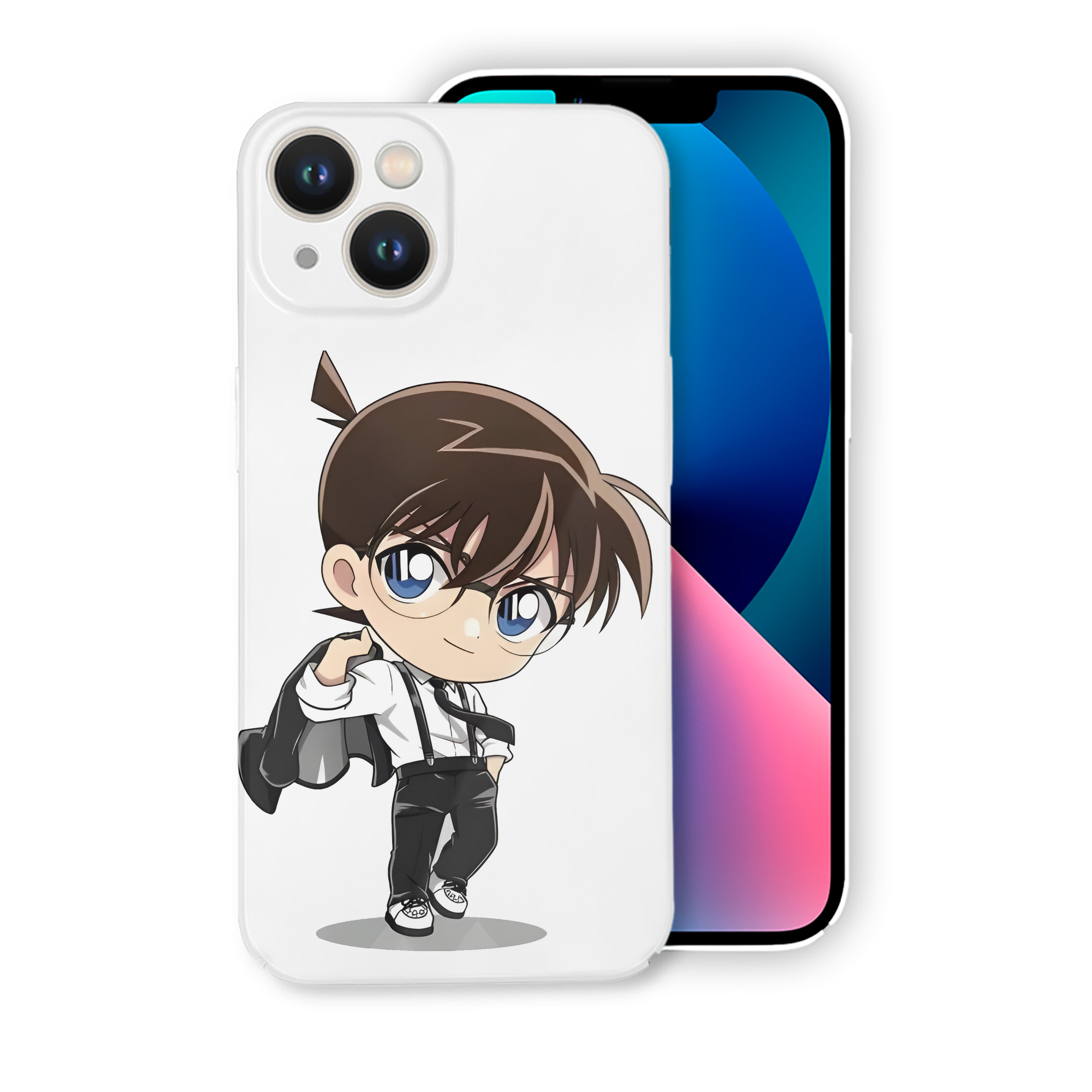 （画像用） 名探偵コナン 江戸川 コナン Detective Conan Conan Edogawa 【iPhone 14シリーズ対応】ハードケース