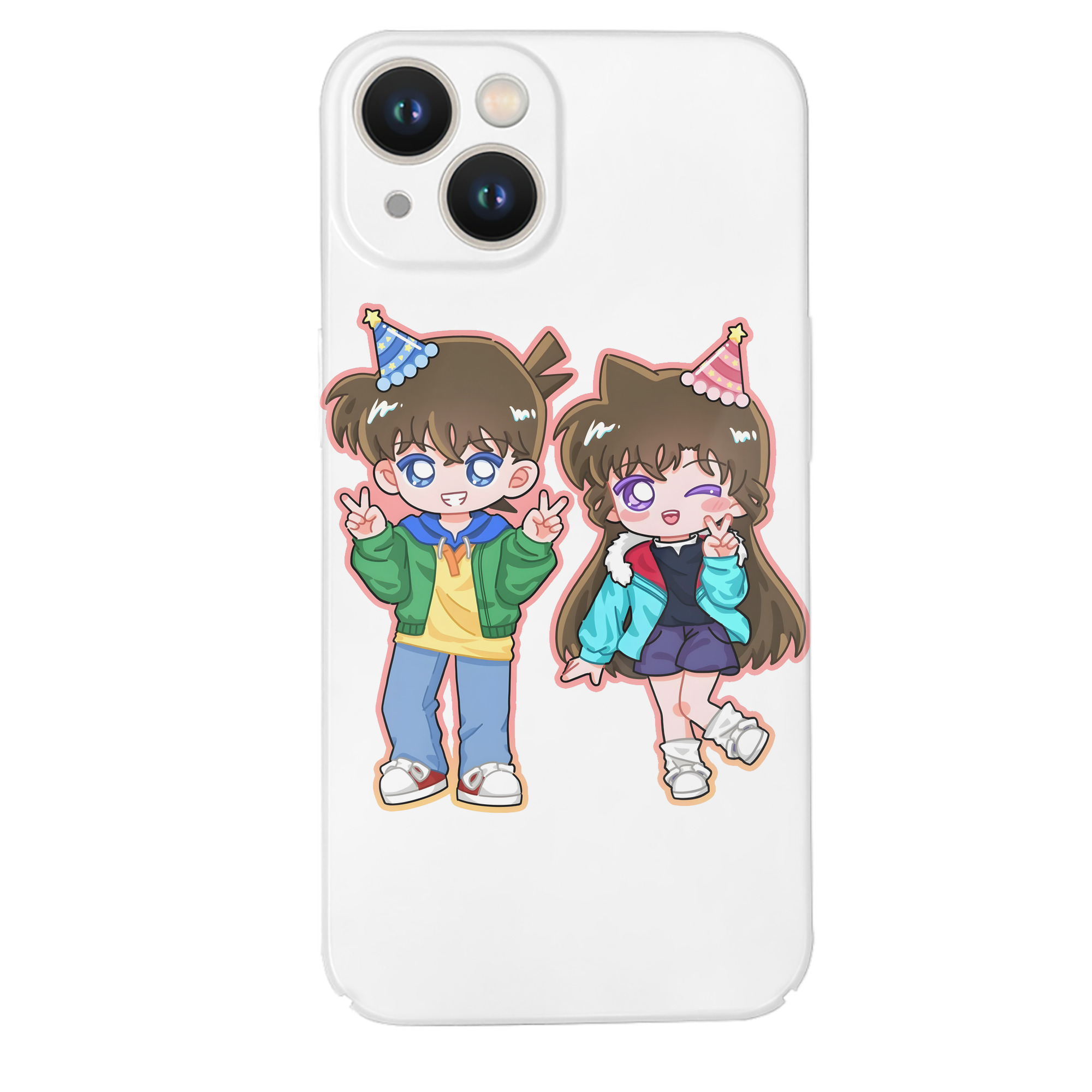 （画像用） 名探偵コナン 毛利 蘭 もうり らん、モーリ ラン Detective Conan Rachel Moore 【iPhone 14シリーズ対応】ハードケース