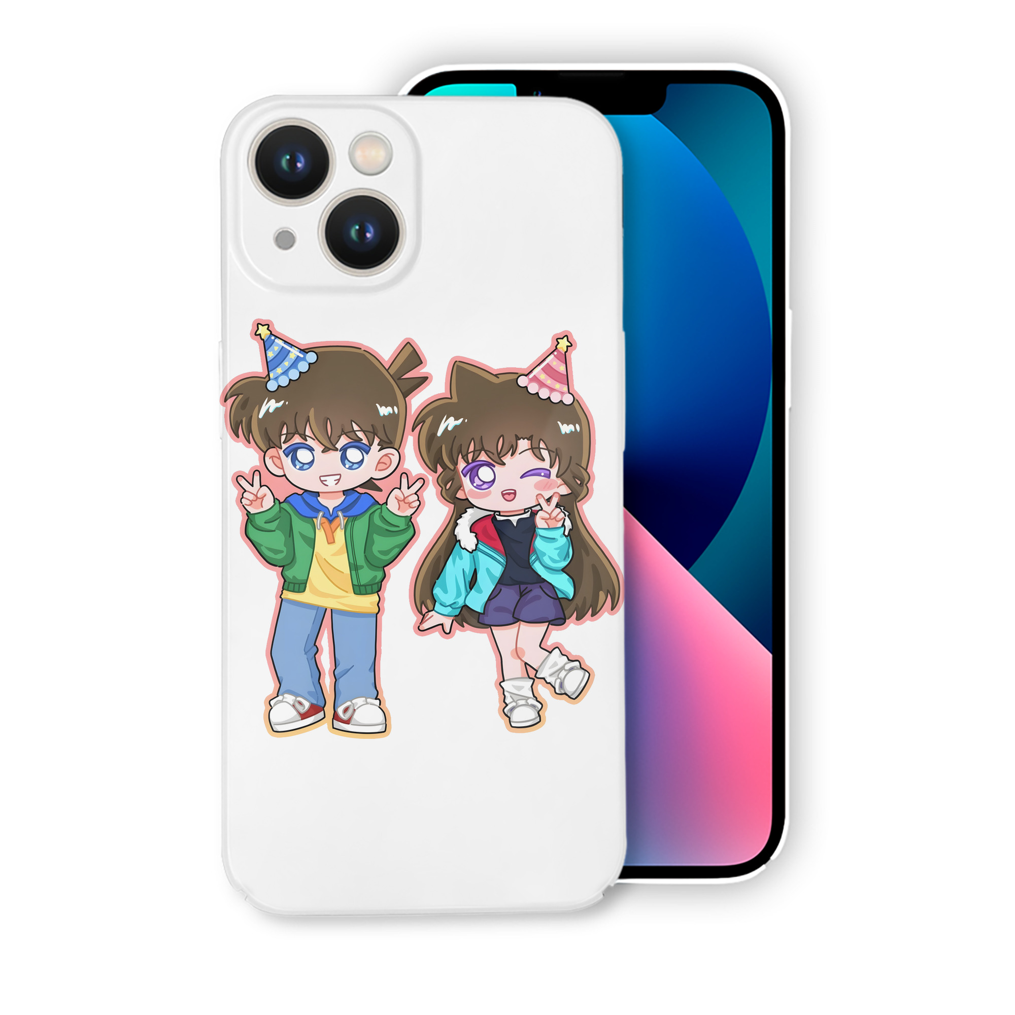 （画像用） 名探偵コナン 毛利 蘭 もうり らん、モーリ ラン Detective Conan Rachel Moore 【iPhone 14シリーズ対応】ハードケース