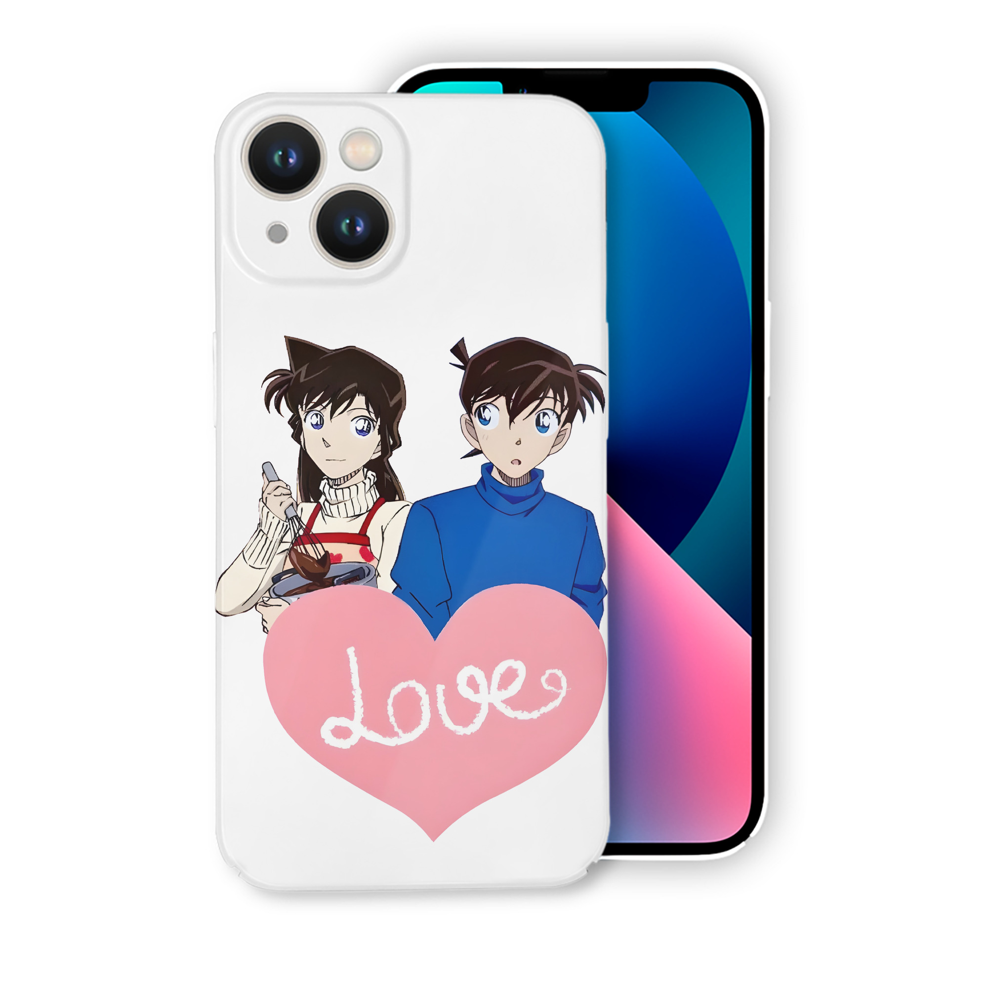 （画像用） 名探偵コナン 毛利 蘭 もうり らん、モーリ ラン Detective Conan Rachel Moore 【iPhone 14シリーズ対応】ハードケース