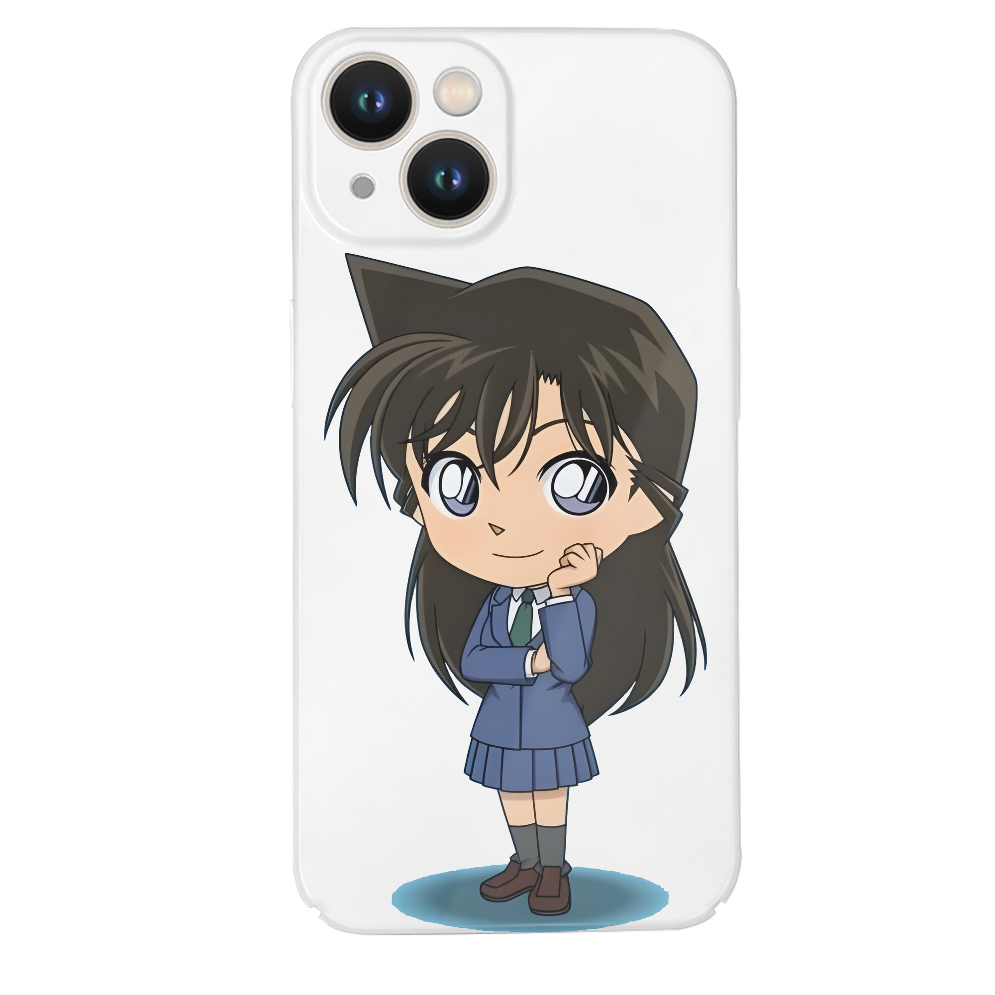 （画像用） 名探偵コナン 毛利 蘭 もうり らん、モーリ ラン Detective Conan Rachel Moore 【iPhone 14シリーズ対応】ハードケース