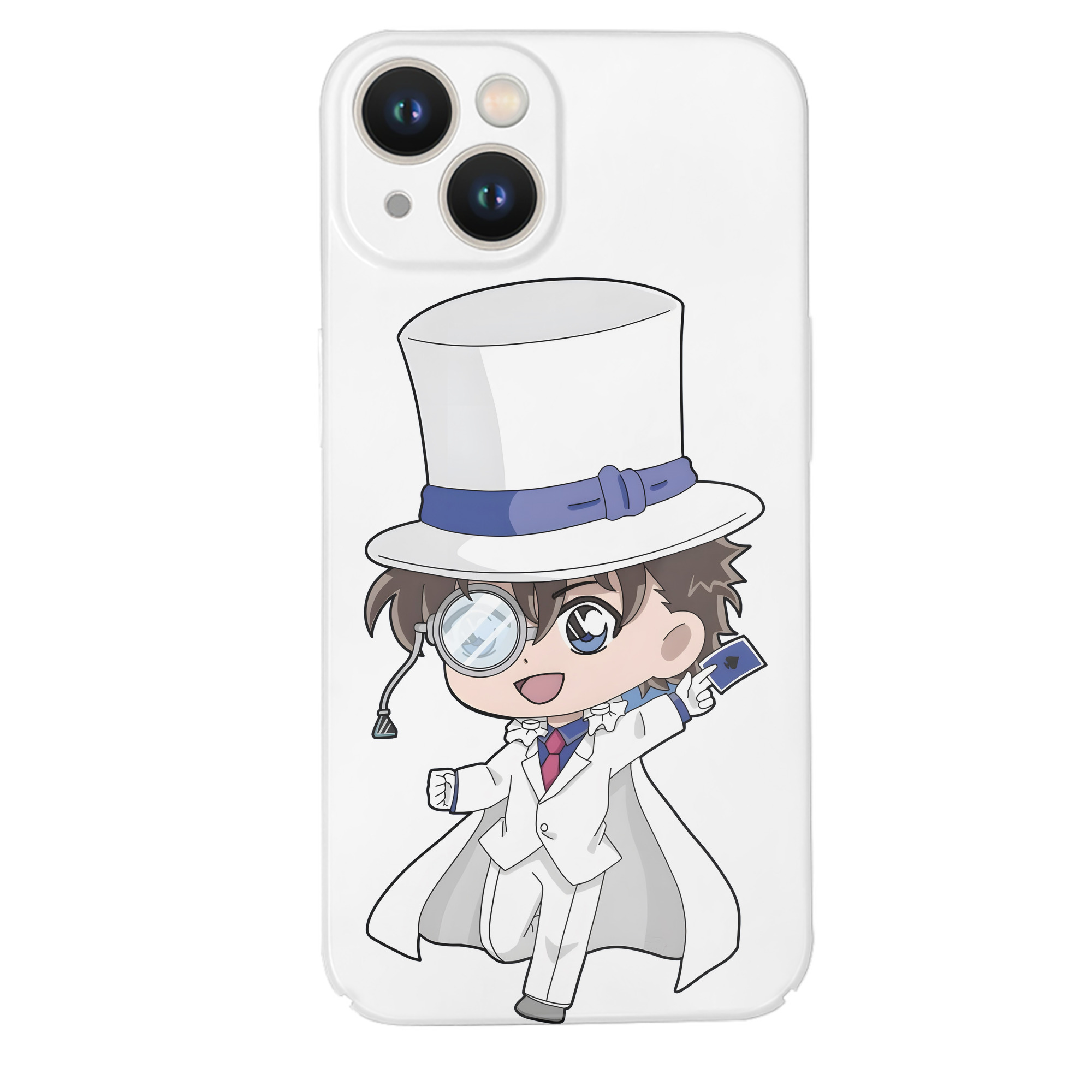 （画像用） 名探偵コナン くろば かいと Detective Conan Kuroba Kaito 【iPhone 14シリーズ対応】ハードケース