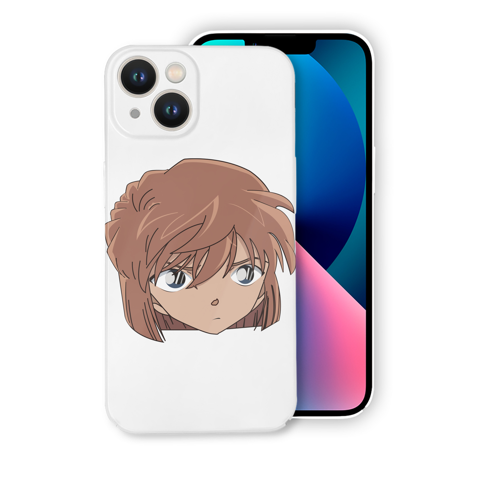 （画像用） 名探偵コナン 灰原 哀 はいばら あい Detective Conan Anita Hailey、Vi Graythorn Haibara Ai 【iPhone 14シリーズ対応】ハードケース
